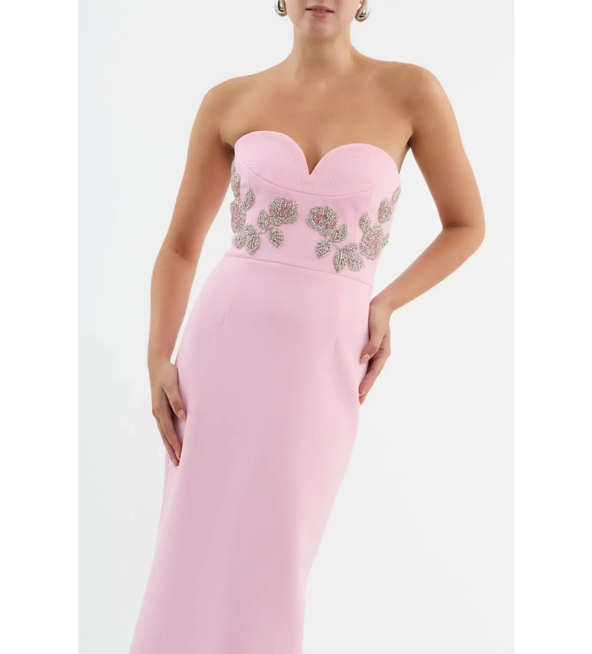 Rebecca Vallance  Jenna Gown Pink Size S/Au 8 photo 2