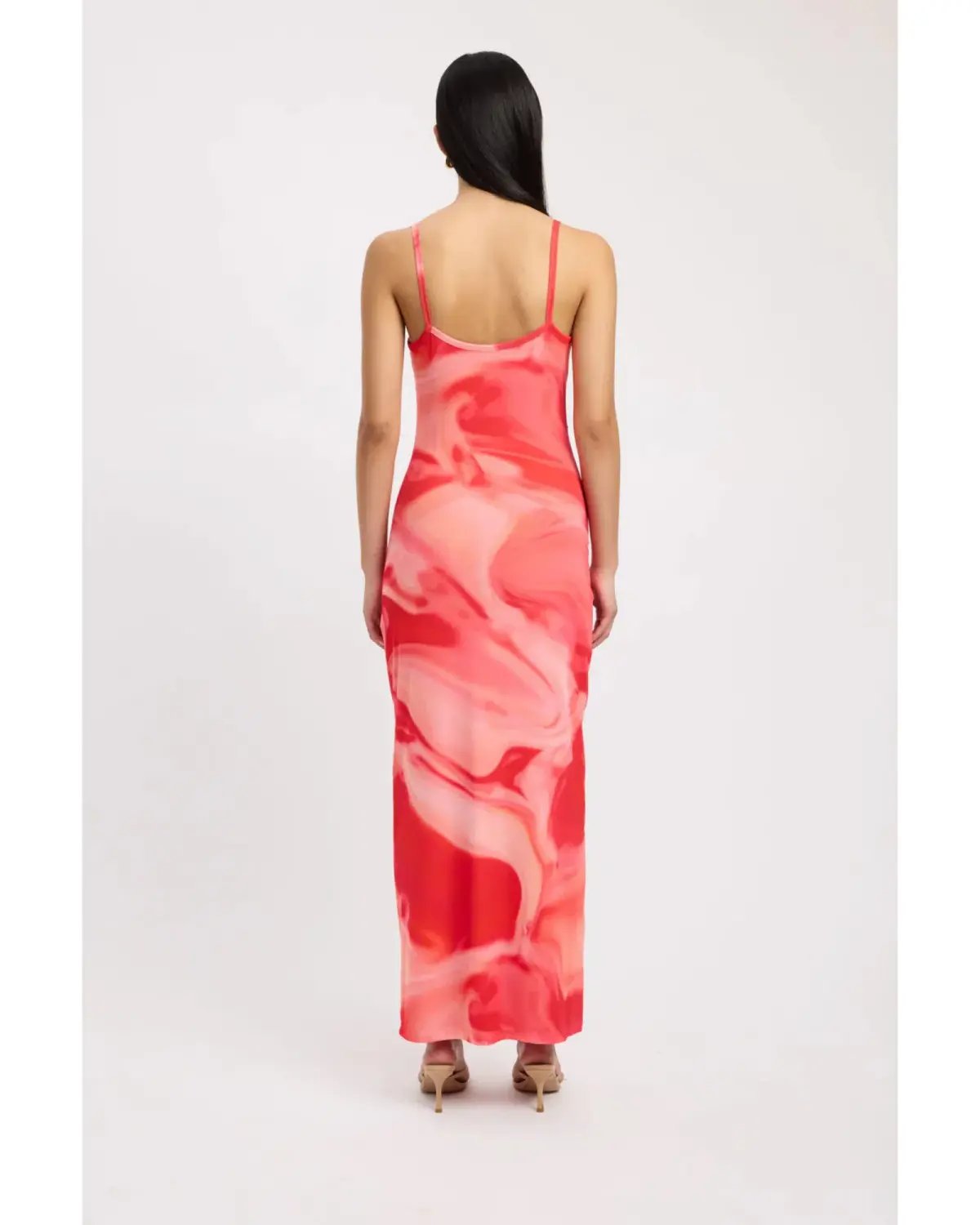 Kookai Haven Maxi Dress Strawberry Size AU 6 photo 2
