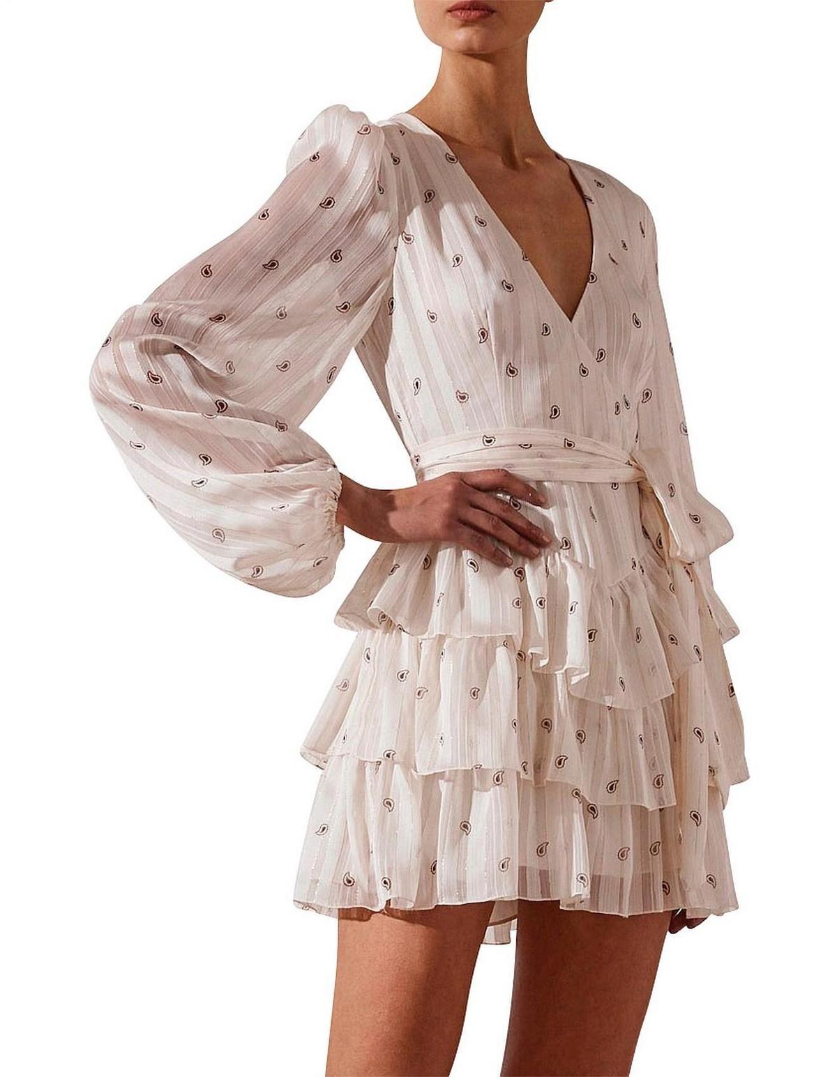 Shona Joy Sedgwick Tiered Mini Dress photo 5