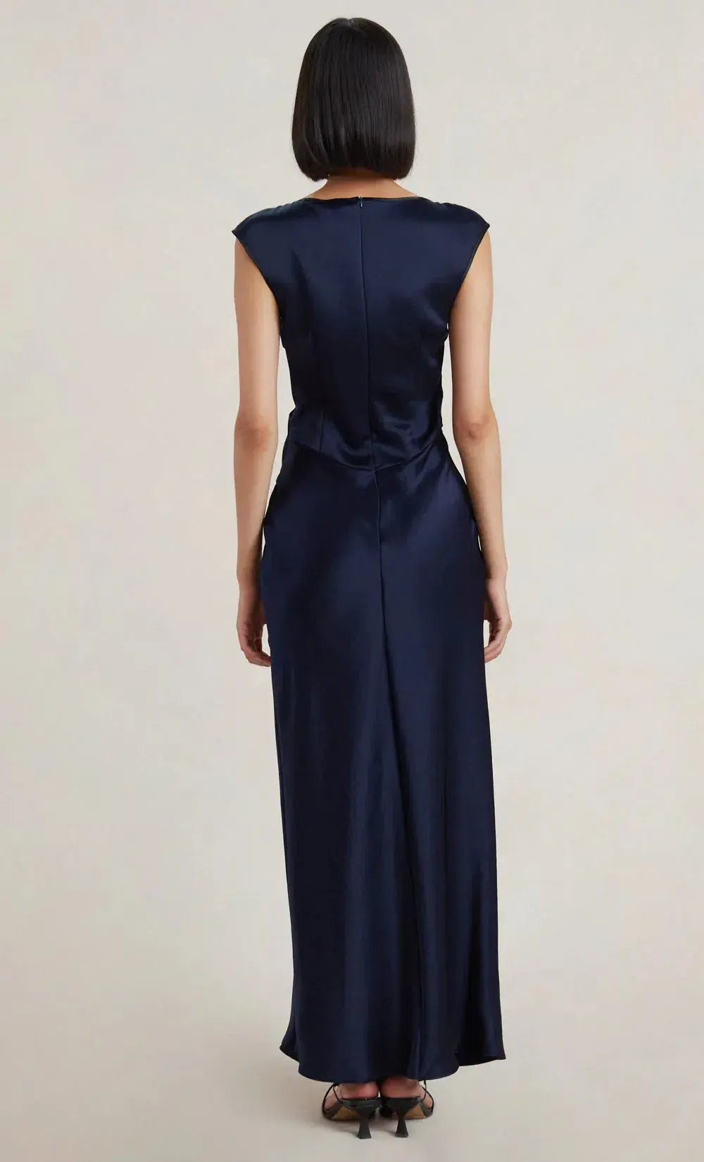 Bec & Bridge Kimberly V Maxi Dress Ink Size 10 photo 2