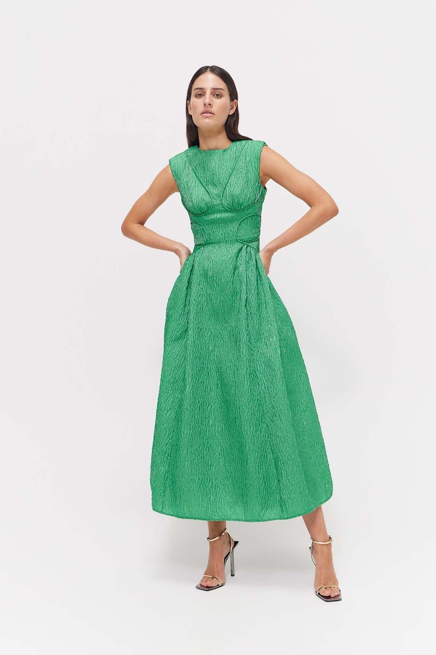 Rachel Gilbert Celia Dress - Apple photo 3