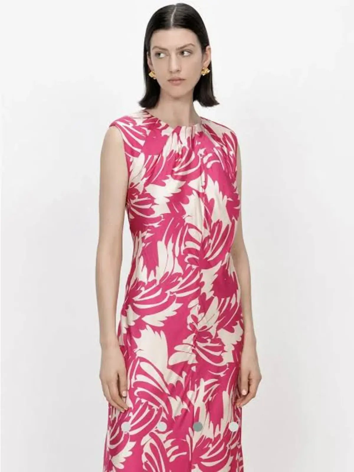 Veronika Maine Pink Maxi Dress Pink Size AU 8 photo 2