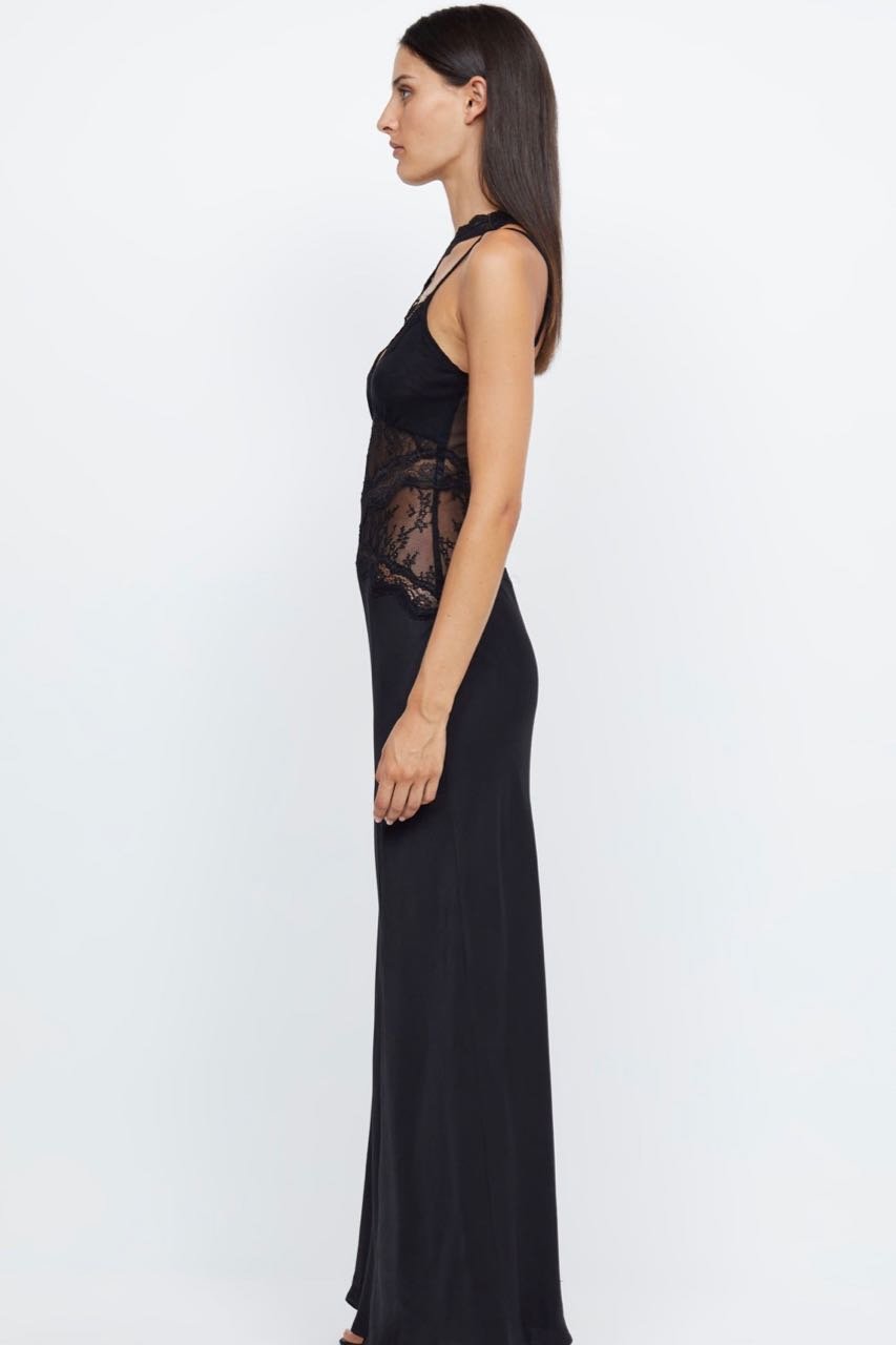 BEC & BRIDGE RIA ASYM MAXI DRESS - BLACK photo 3