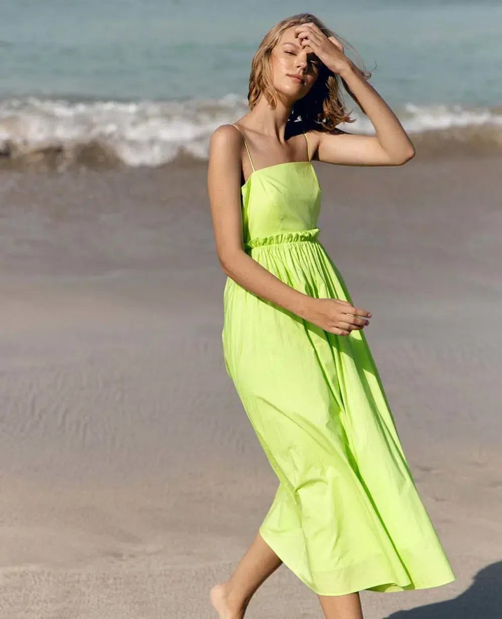 Steele Josie Midi Dress Green Size M / AU 10 photo 2