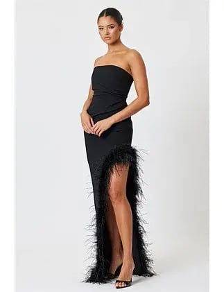 Bianca And Bridgett LILIBETH MAXI DRESS Black Size 10 photo 3