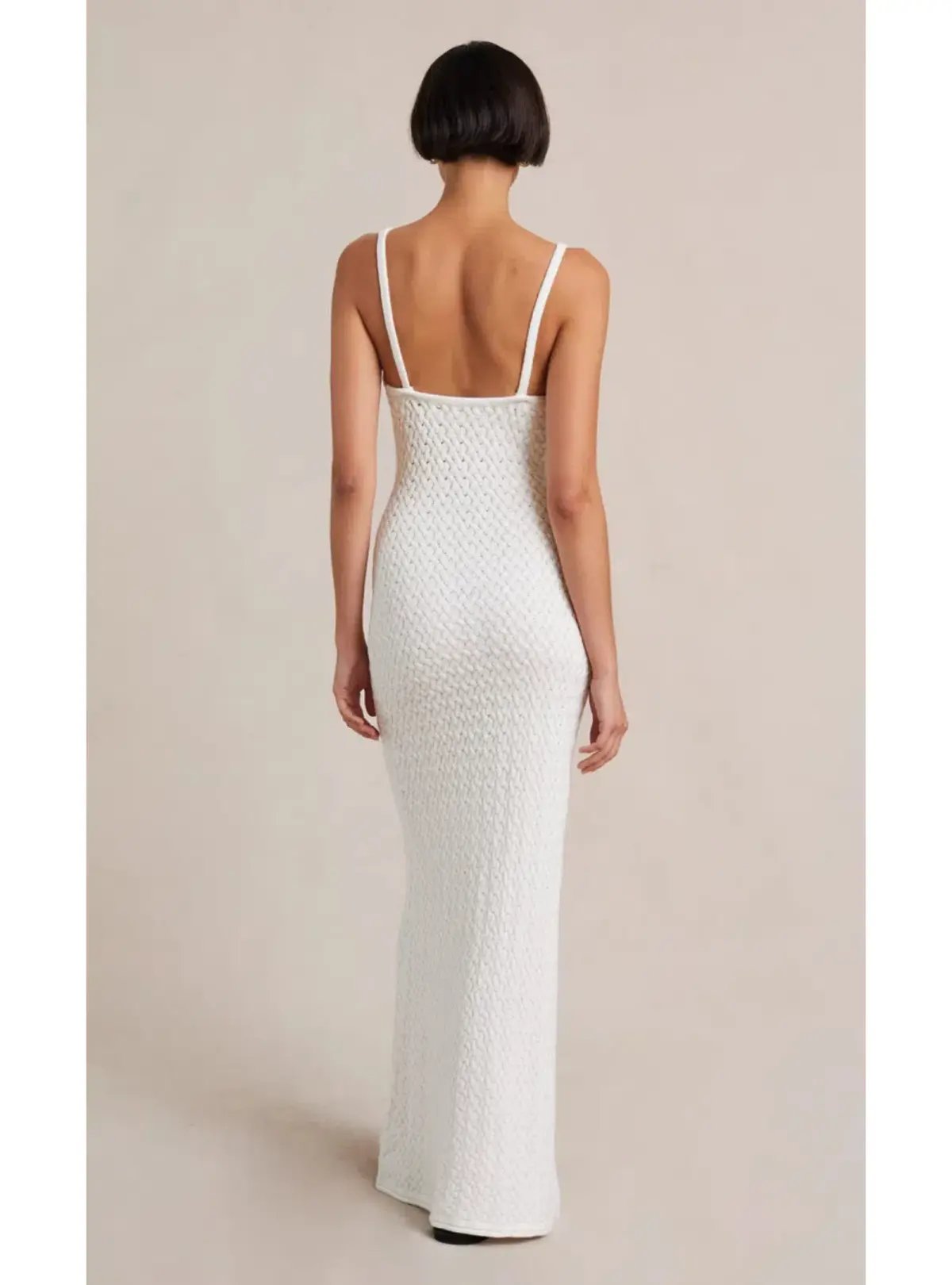 Bec & Bridge Effie Knit Key Dress White Size AU 6 photo 2
