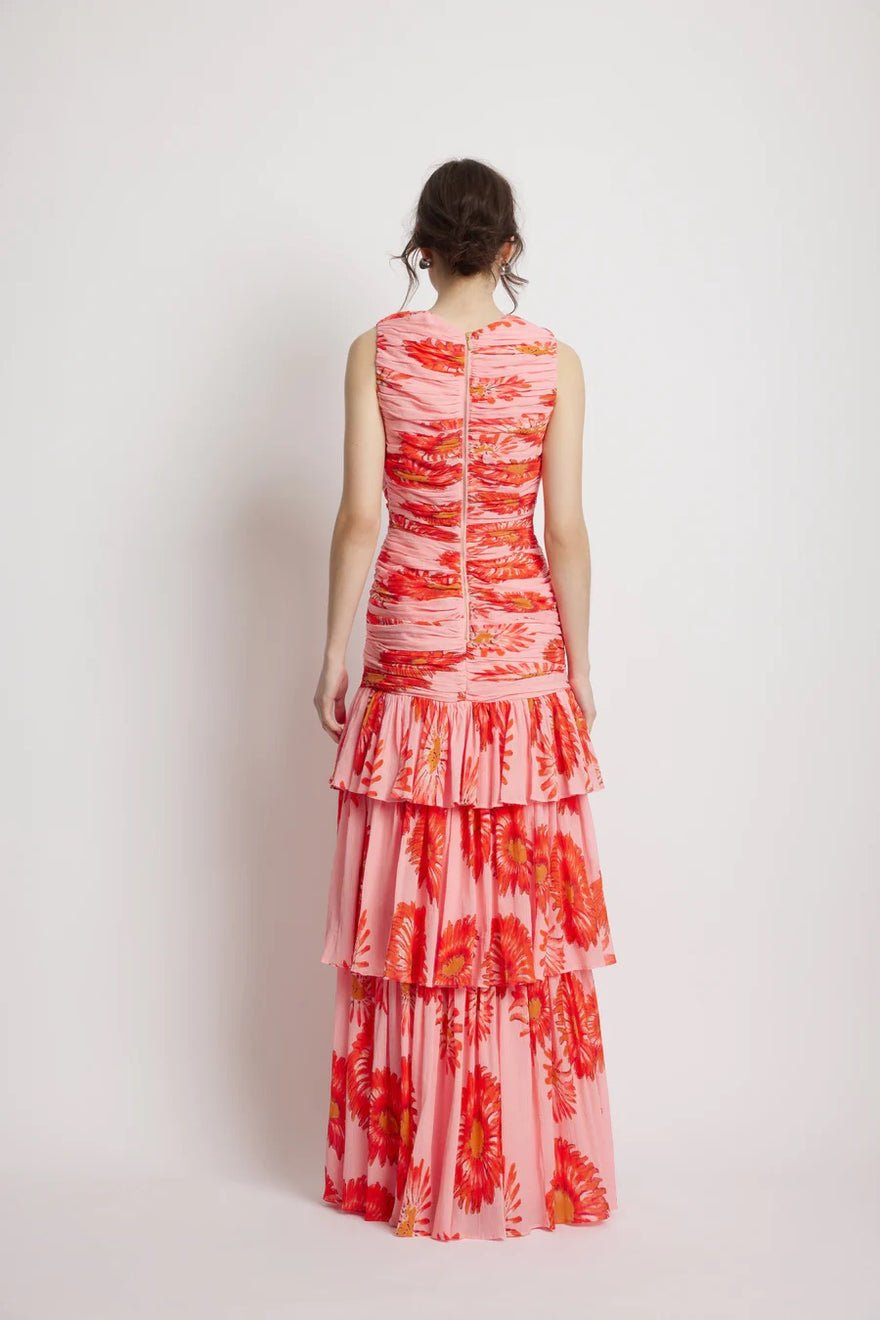 Sunset Lover Wildflower Full Length Dress photo 3