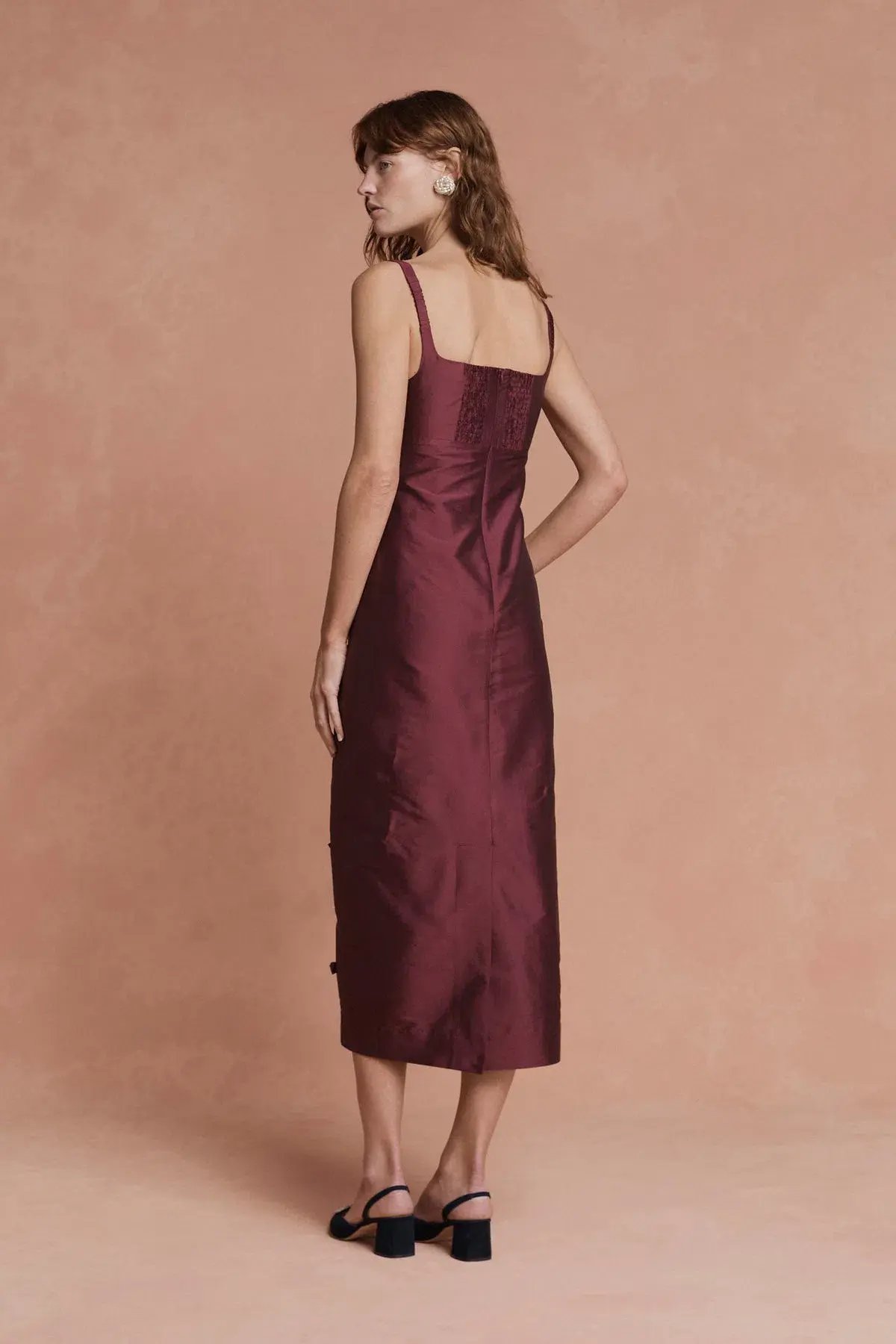 Lovaan Camilla Dress Plum Size 10 photo 3