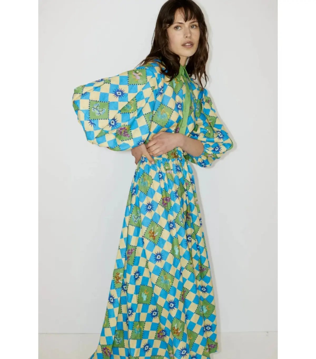 Alemais Lou Twist Front Shirt Dress Multi Size M / AU 10 photo 3