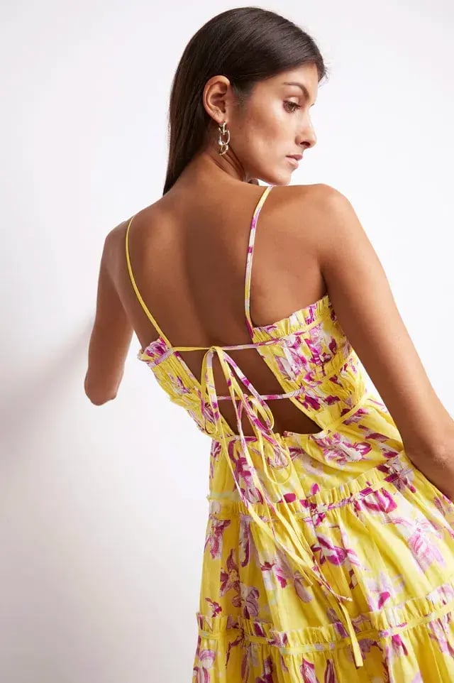 Aje Wildflower Mini Dress Floral Size 4 photo 3