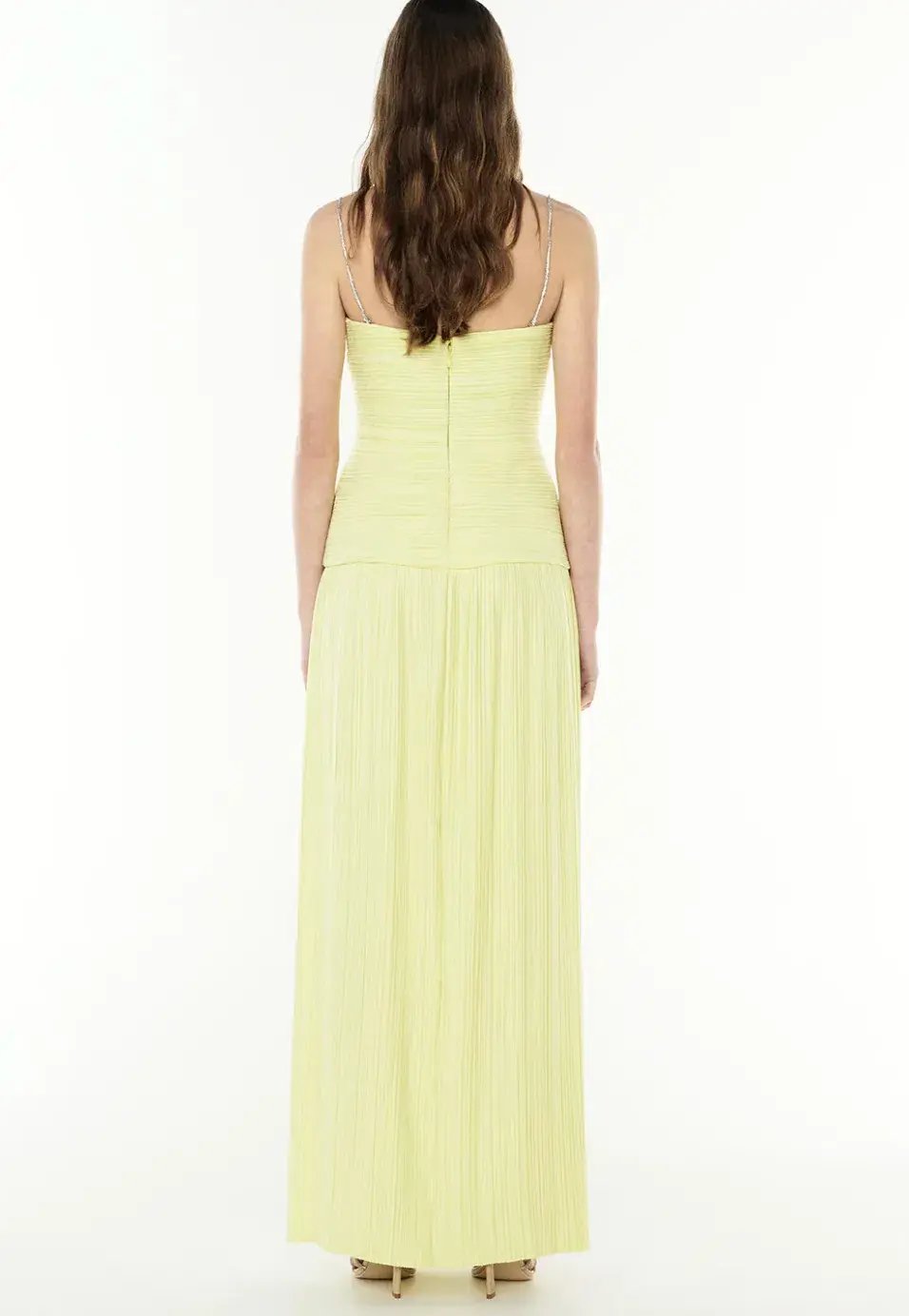 Manning Cartell Royal Debut Maxi Dress - Lemon Yellow AU 6 photo 5
