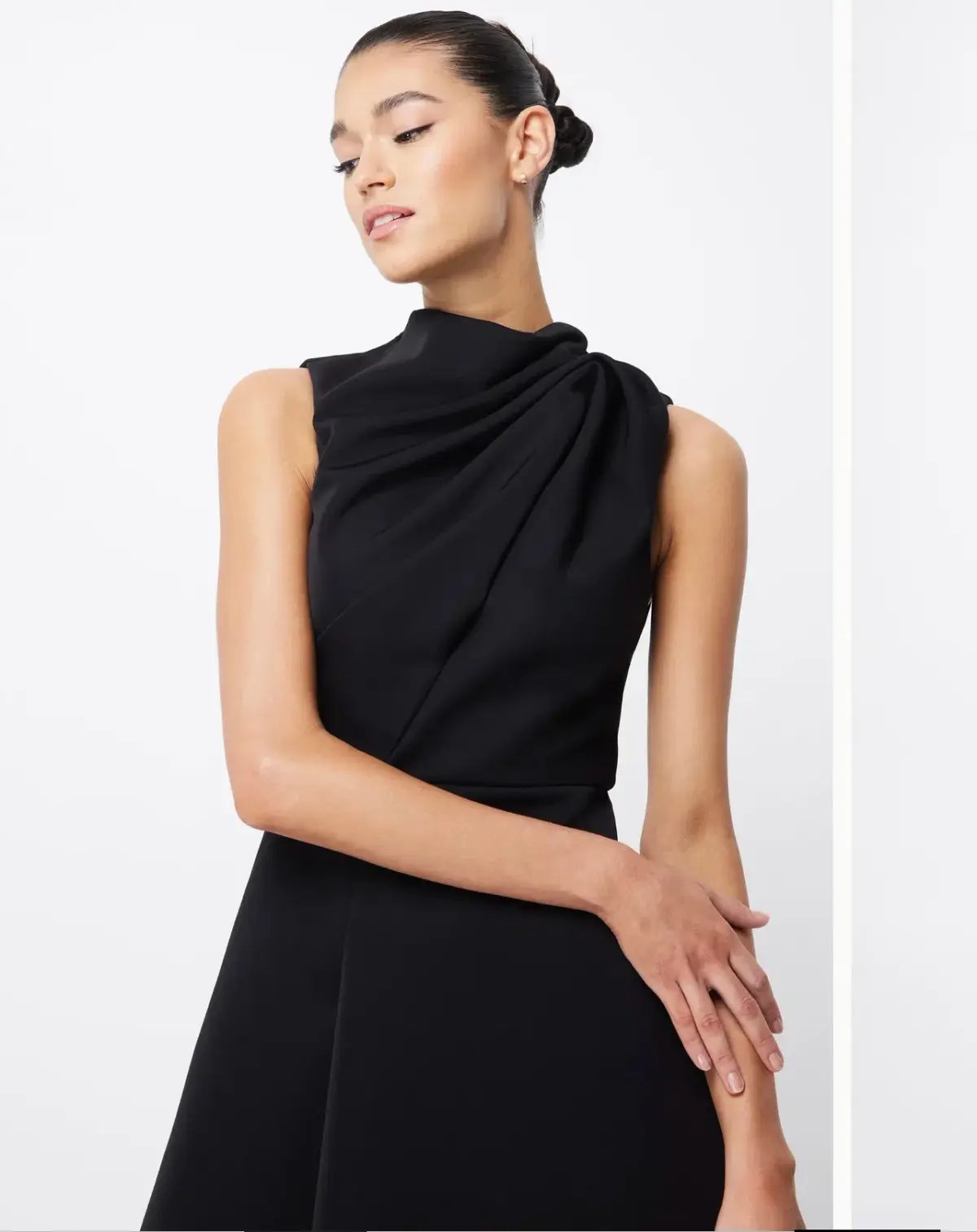 Mossman Cosmic Maxi Dress Black Size 10 photo 2