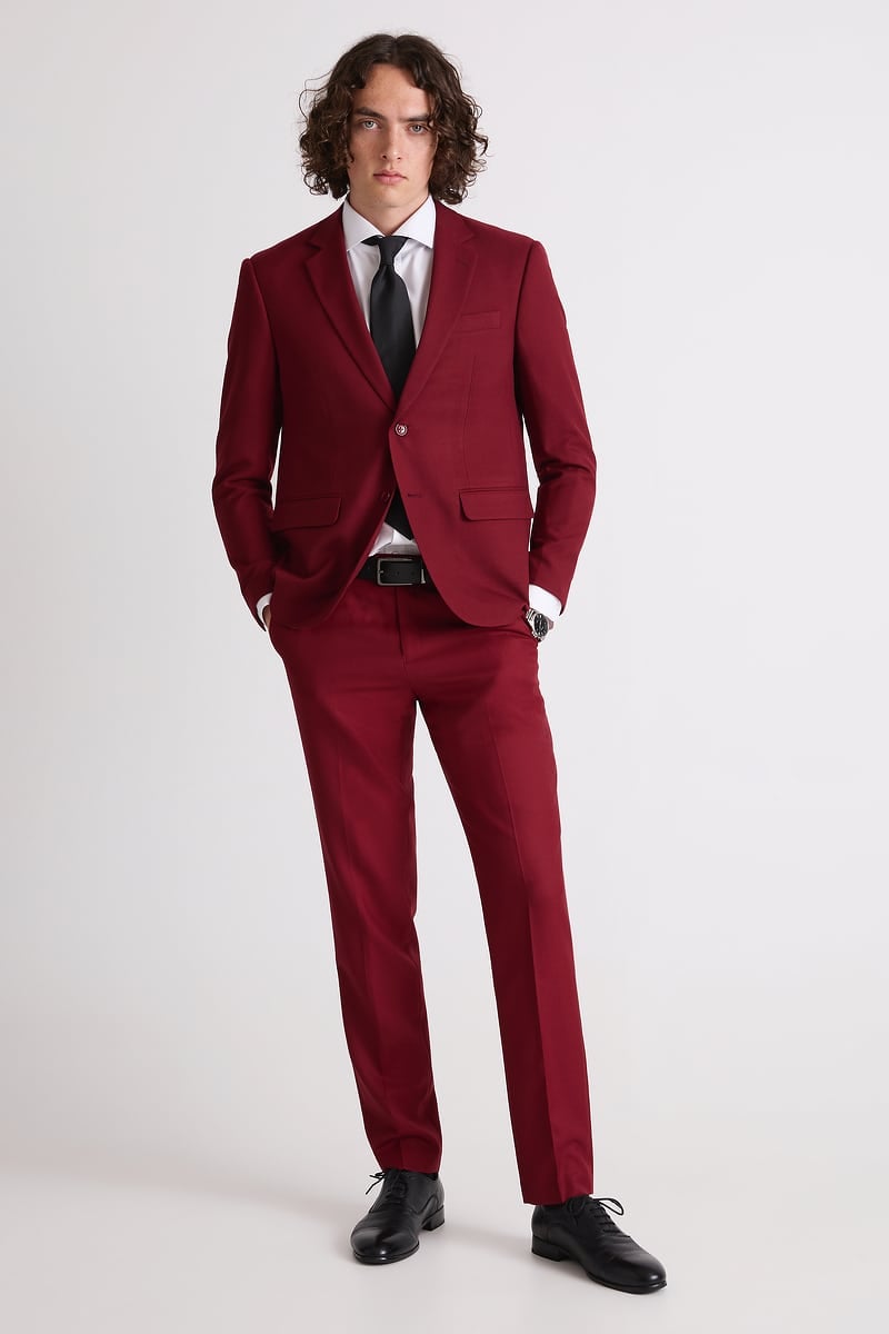 Maroon Suit Jacket photo 6