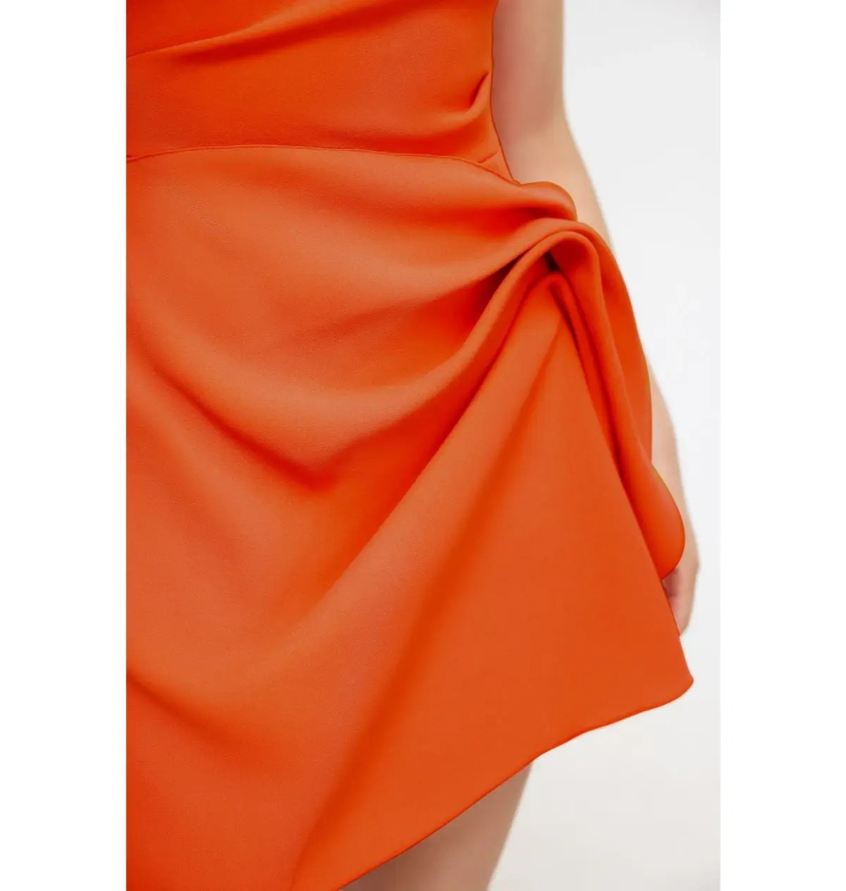 Acler Eddington Mini Dress Orange Size AU 10 photo 4