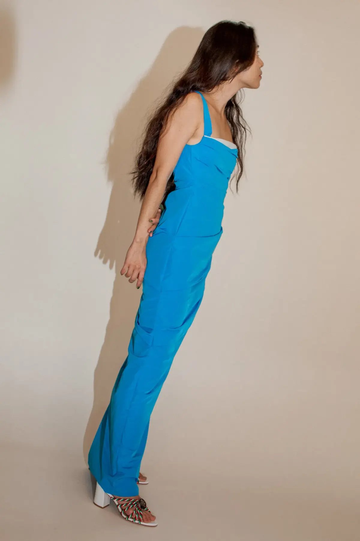 Paris Georgia Raf Dress Blue Size 10 photo 2