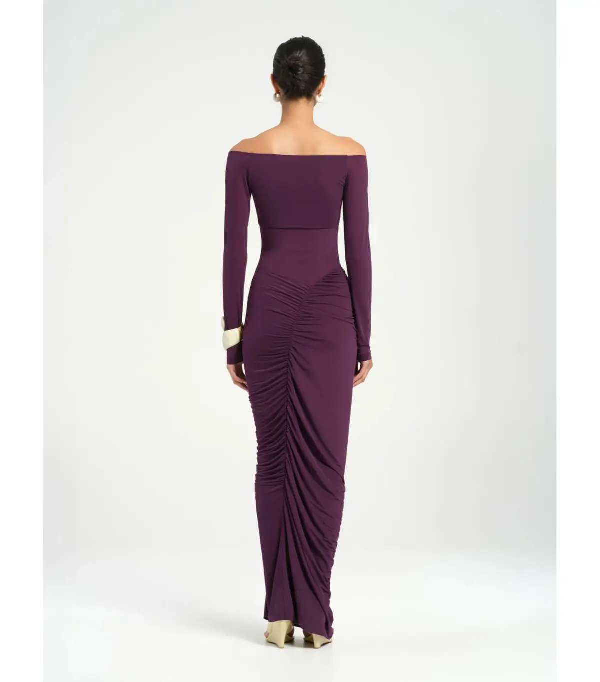 Benni Wilma Maxi Dress in Deep Purple Size AU 10 photo 3