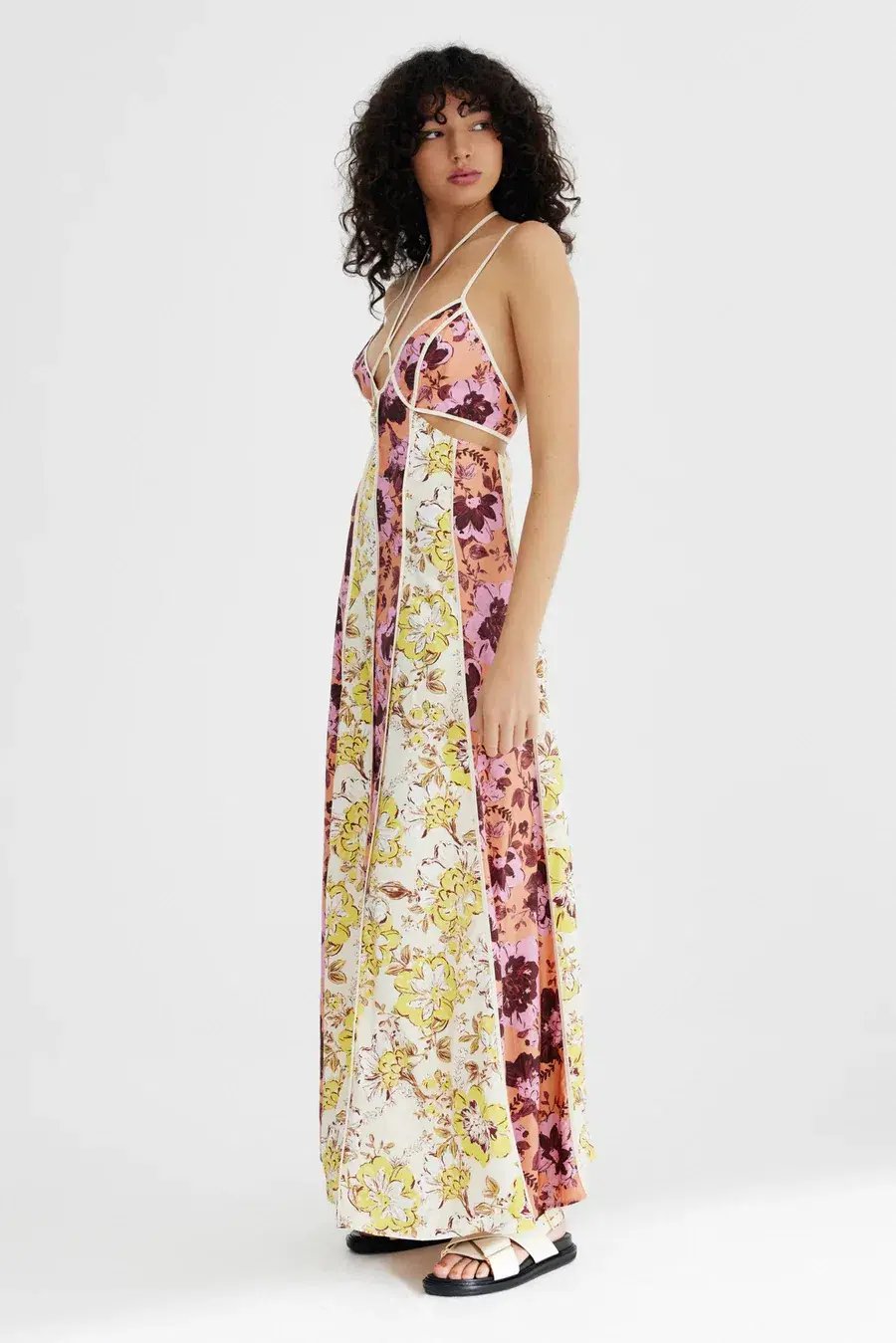 Significant Other Ana Maxi Dress Floral Size 6 photo 4