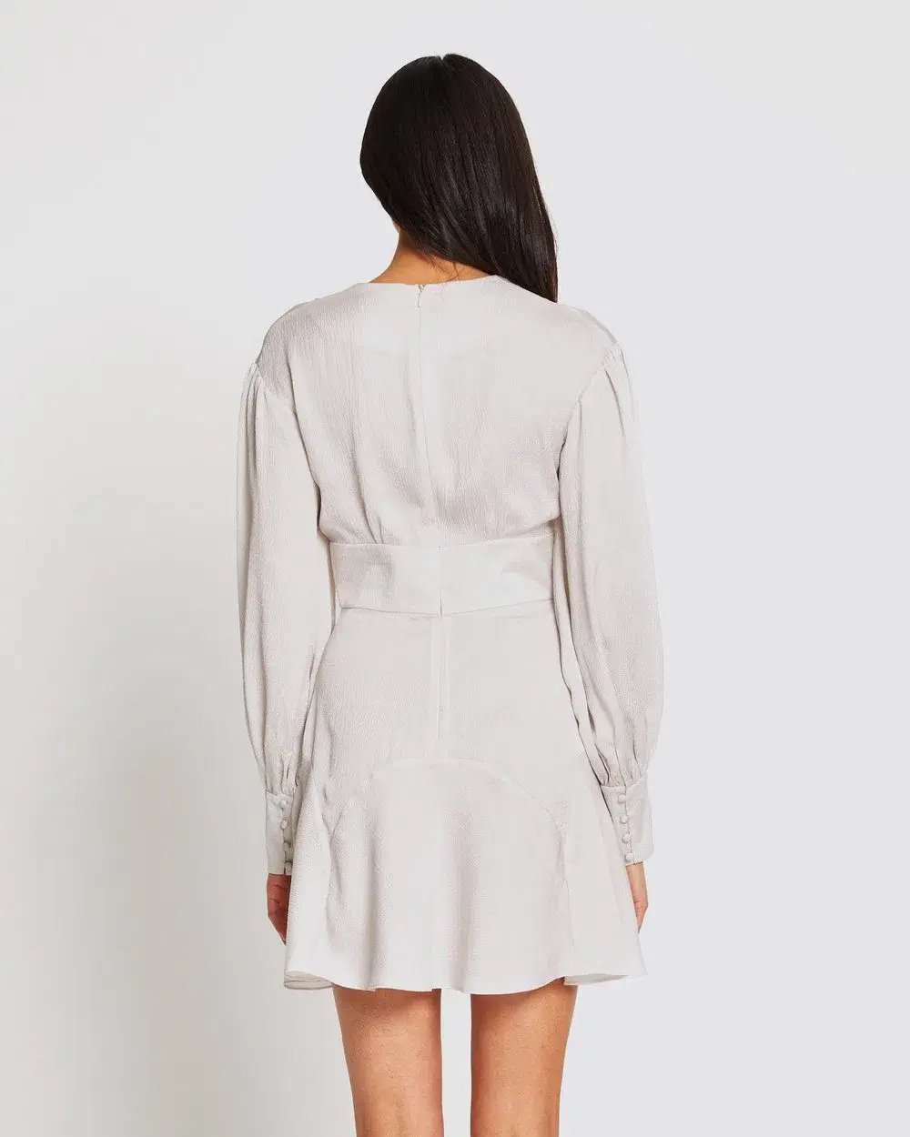Alice McCall Stone Mexicola Mini Dress Grey Size AU 12 photo 3
