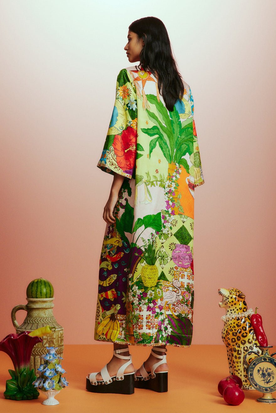 Alemais Tiger Midi Dress photo 4