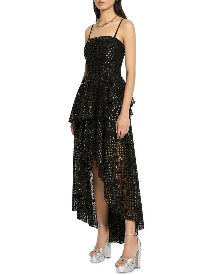 Sass and Bide Cocktails and Sunrise Dress Black Size 14 photo 2