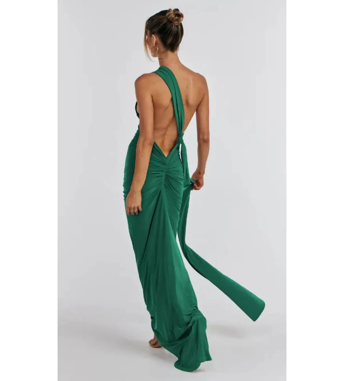 Mélani Constantina Gown Green Size 6 photo 2