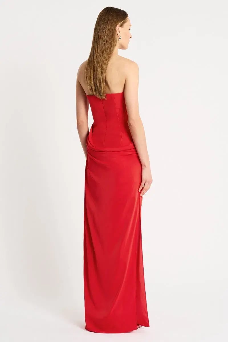 Sass & Bide Kahlo Red Dress Size AU 6 photo 4