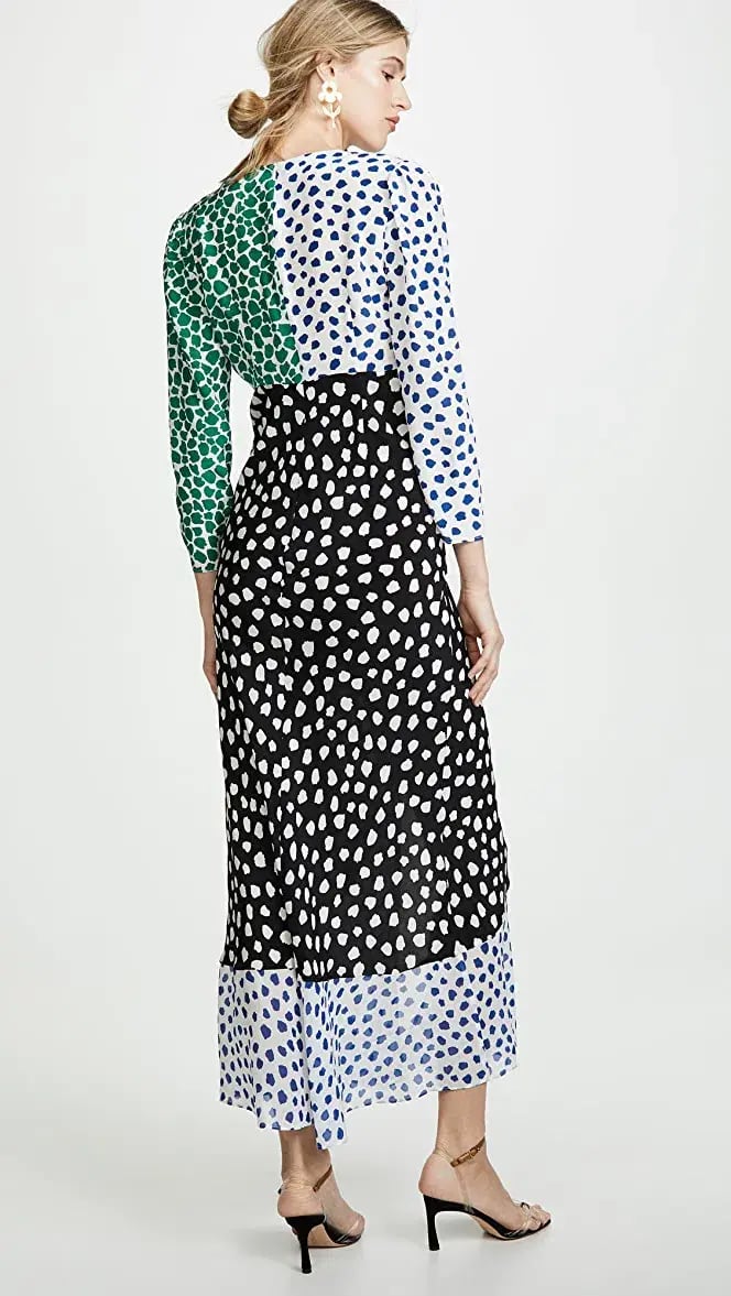 Rixo Chelsea Psychedelic Tulip Spot Dress Print Size 8 photo 3