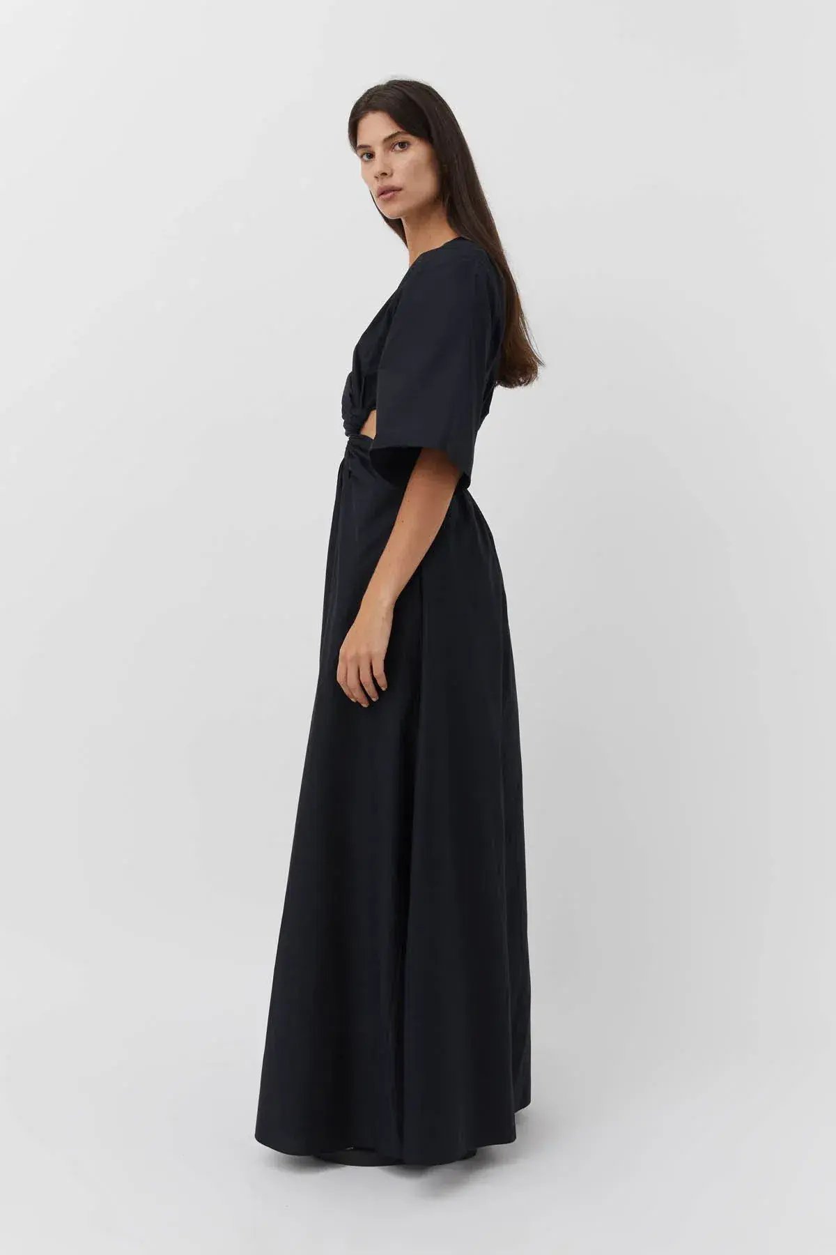 Camilla and Marc Wally Maxi Dress Black Size 8 photo 2