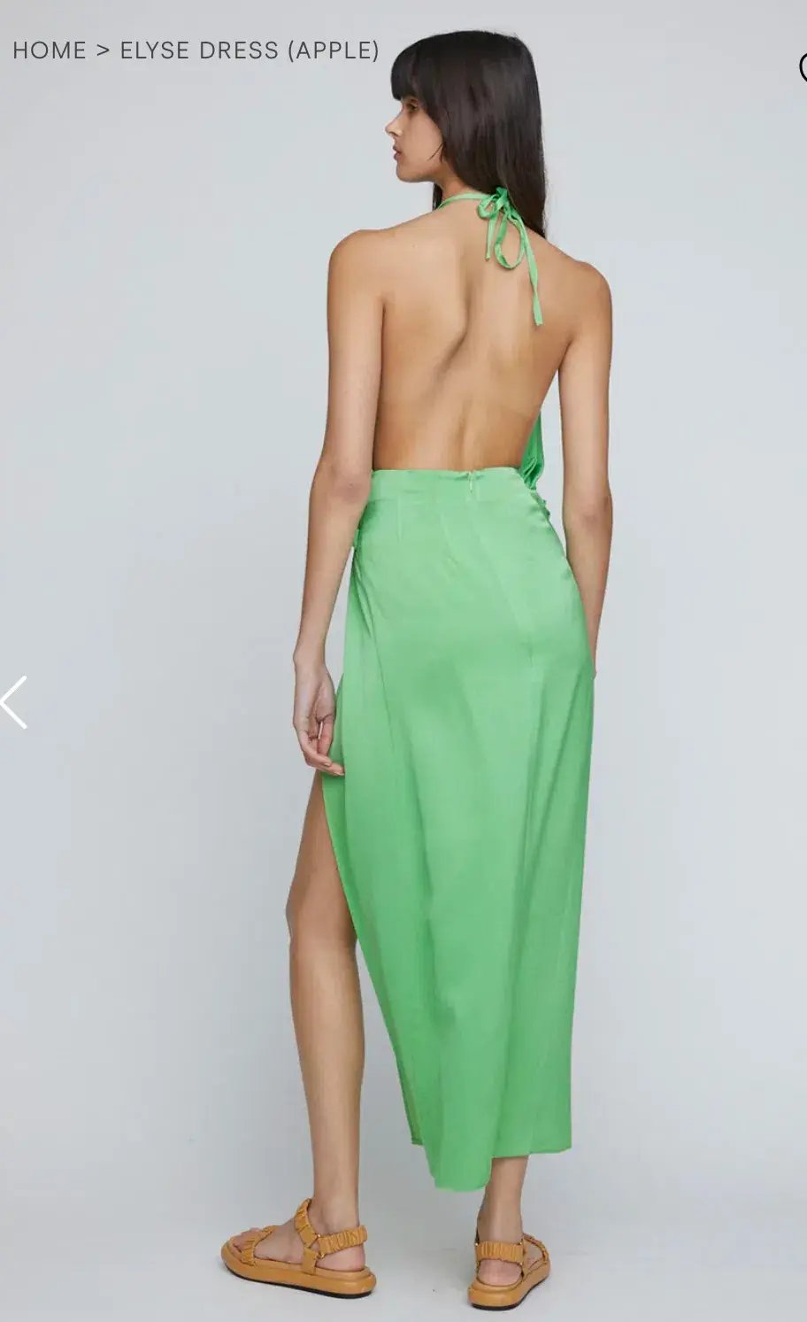 Anna Quan Elyse Dress Apple Size 8 photo 4
