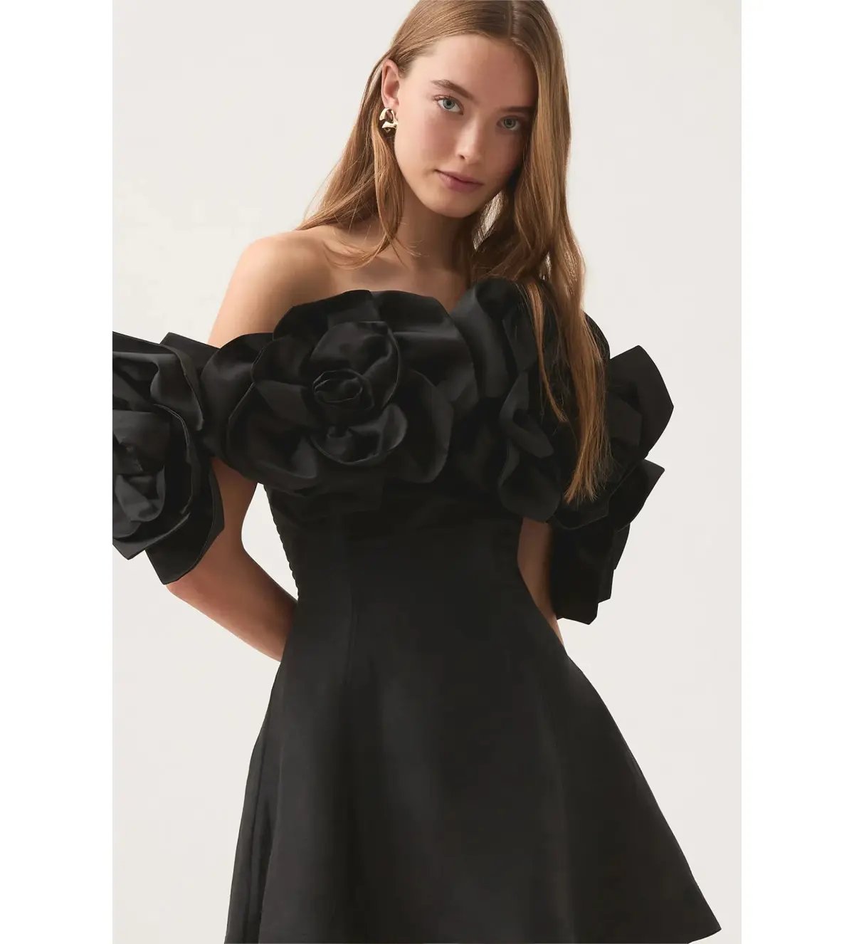 Aje Etta Mini Dress Black Size AU 16 photo 4