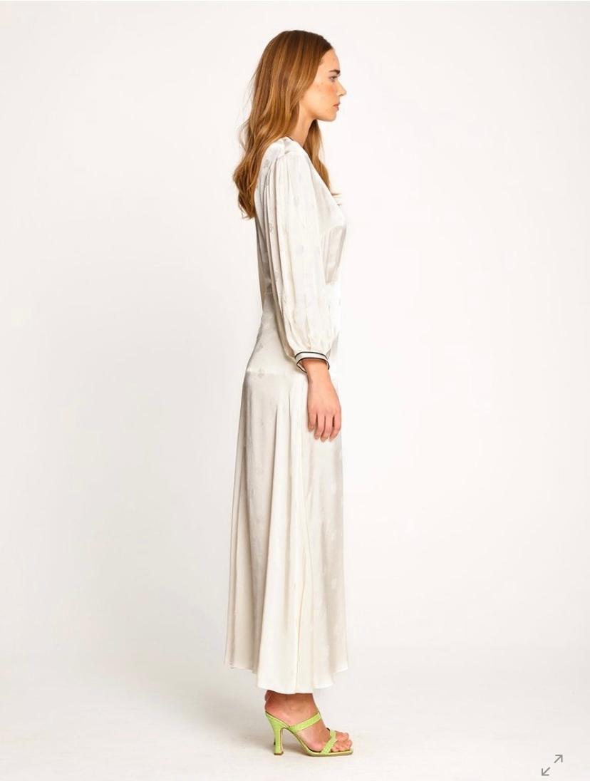 Alice McCall Hotel Lobby Midi Dress, cream in size 6 photo 5