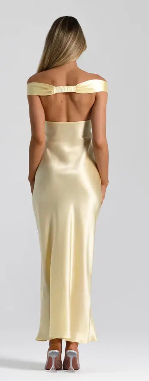 Natalie Rolt- Bridget Dress in Lemon photo 2