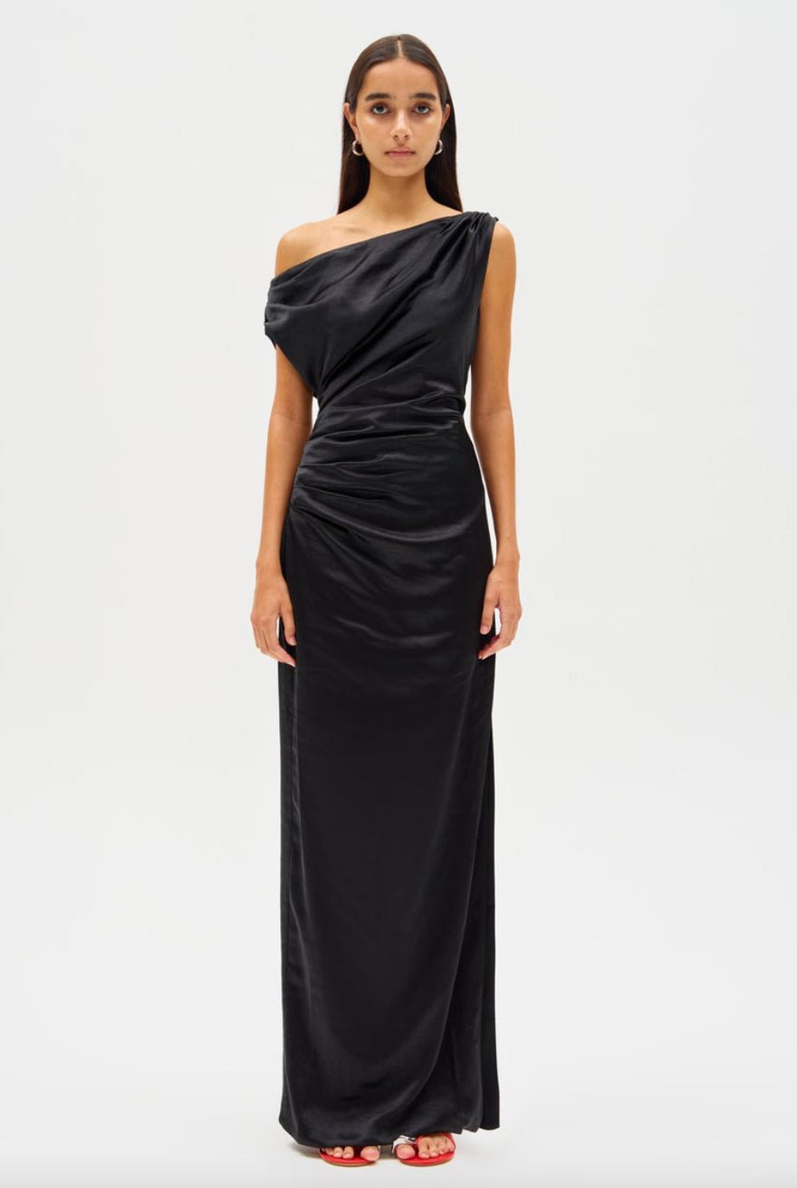 Misha Collection Aster Satin Gown photo 2
