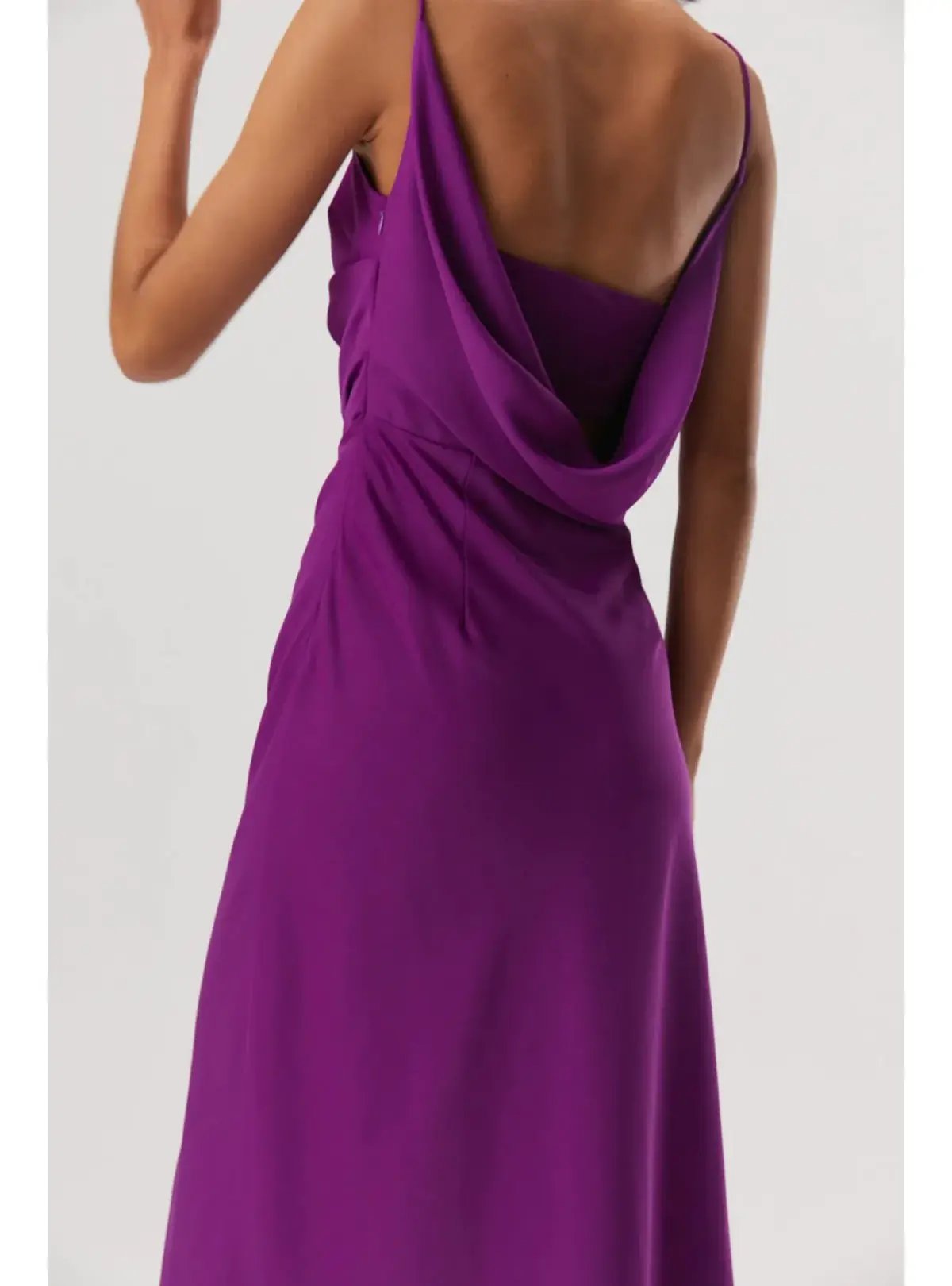 MISHA Alden Midi Dress Prism Violet Size 6/XS photo 3