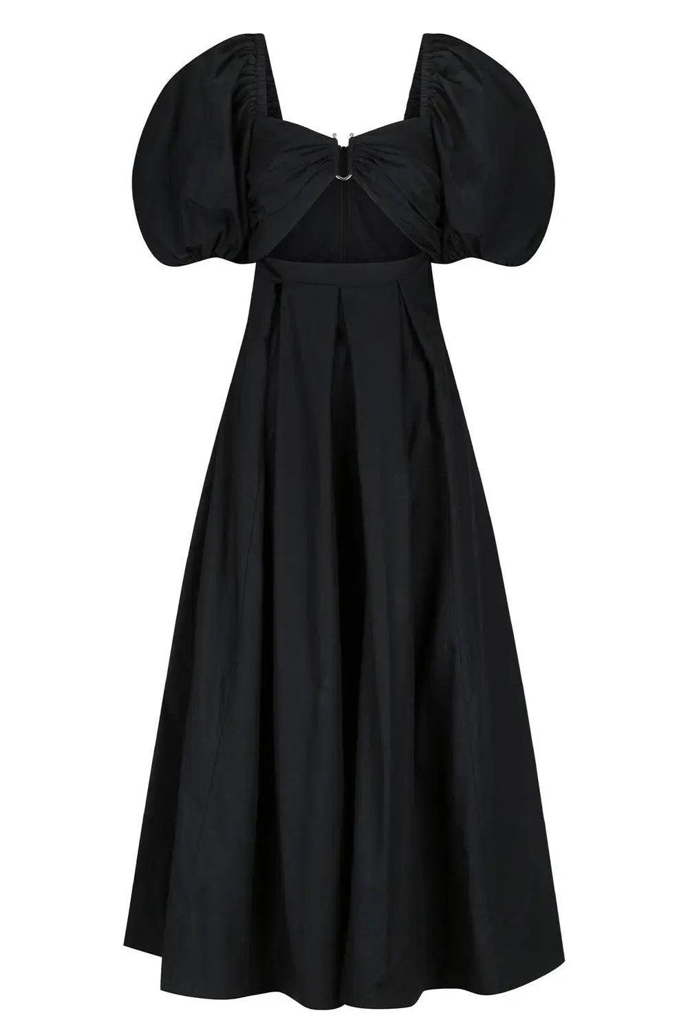Shona Joy Mareva Midi Dress Black Size AU 12 photo 4