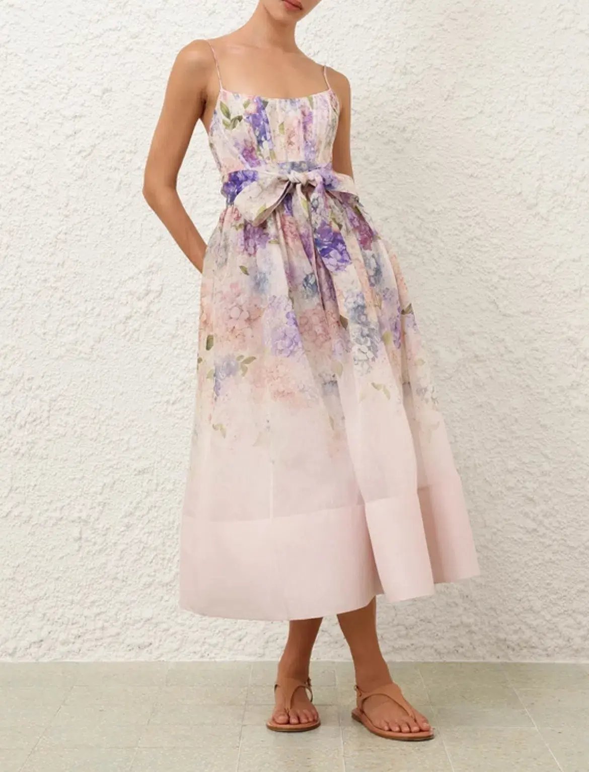 Zimmermann Dawning Corset Dress Floral Print Size 2/AU Size 12 photo 2