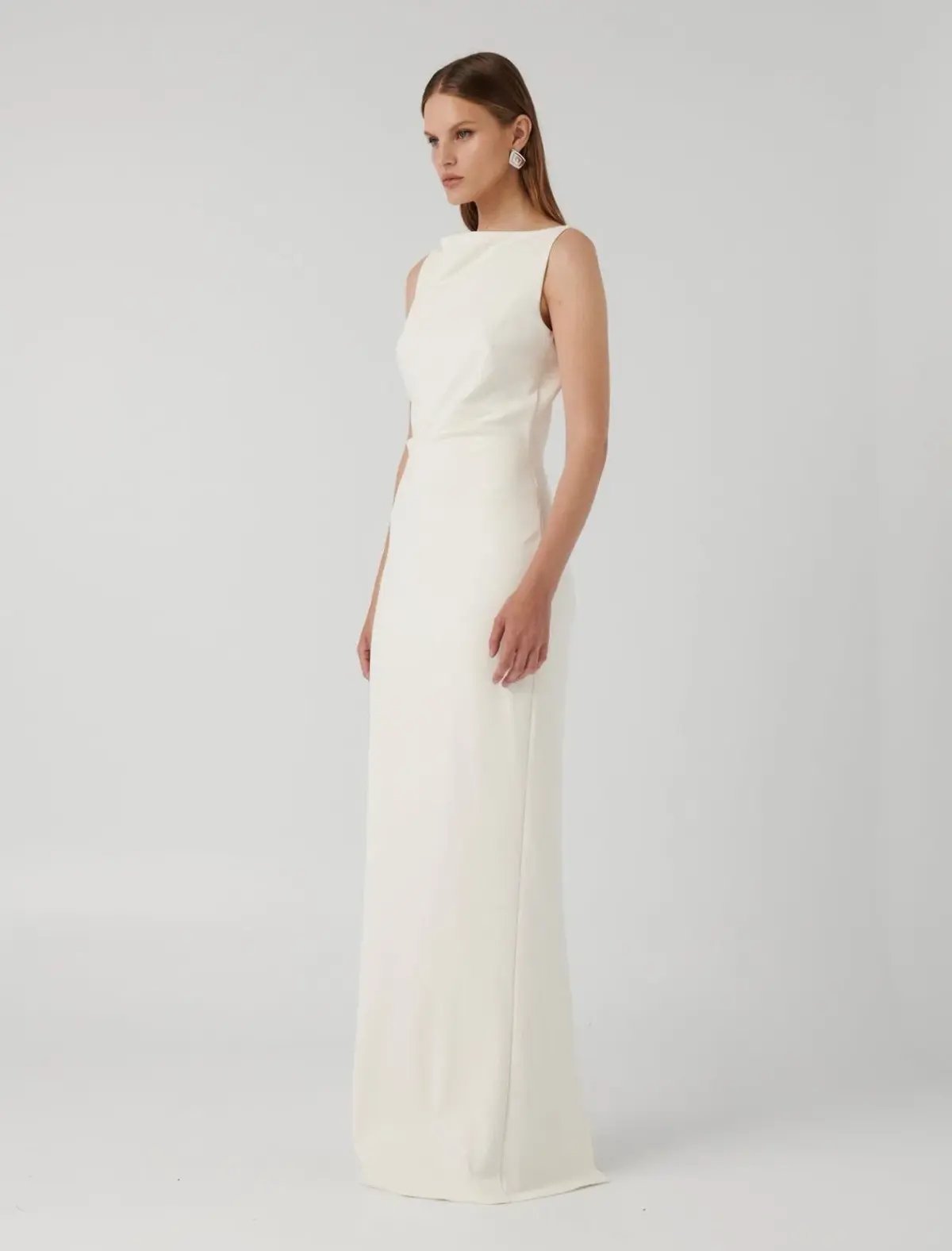 Effie Kats Verona Gown Ivory Size 10 photo 5