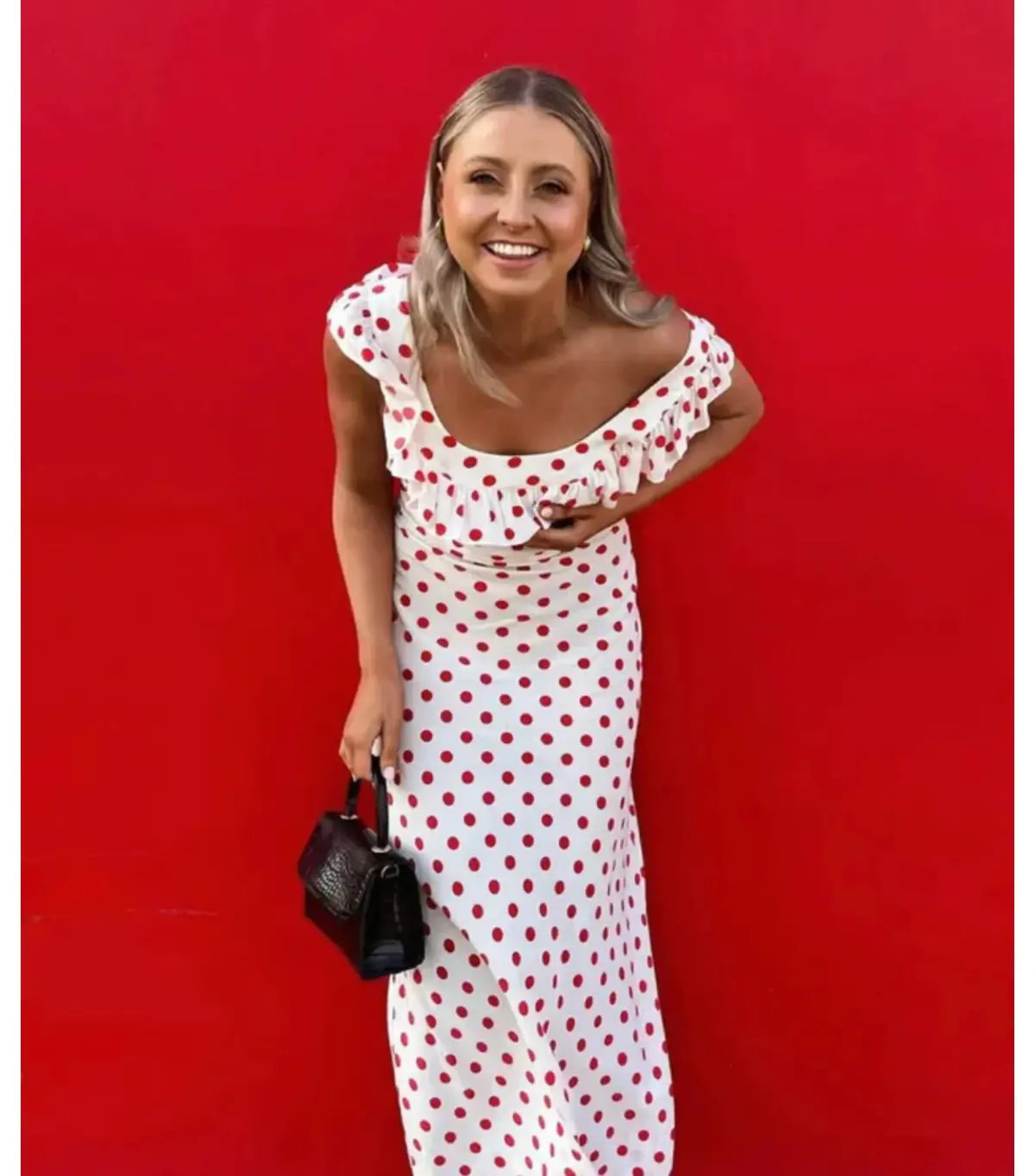 Realisation Par Claudia Maxi Dress Super Dot Size AU 6 photo 3