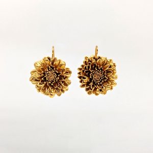 Thallo Crysanthe Gold Earrings photo 2