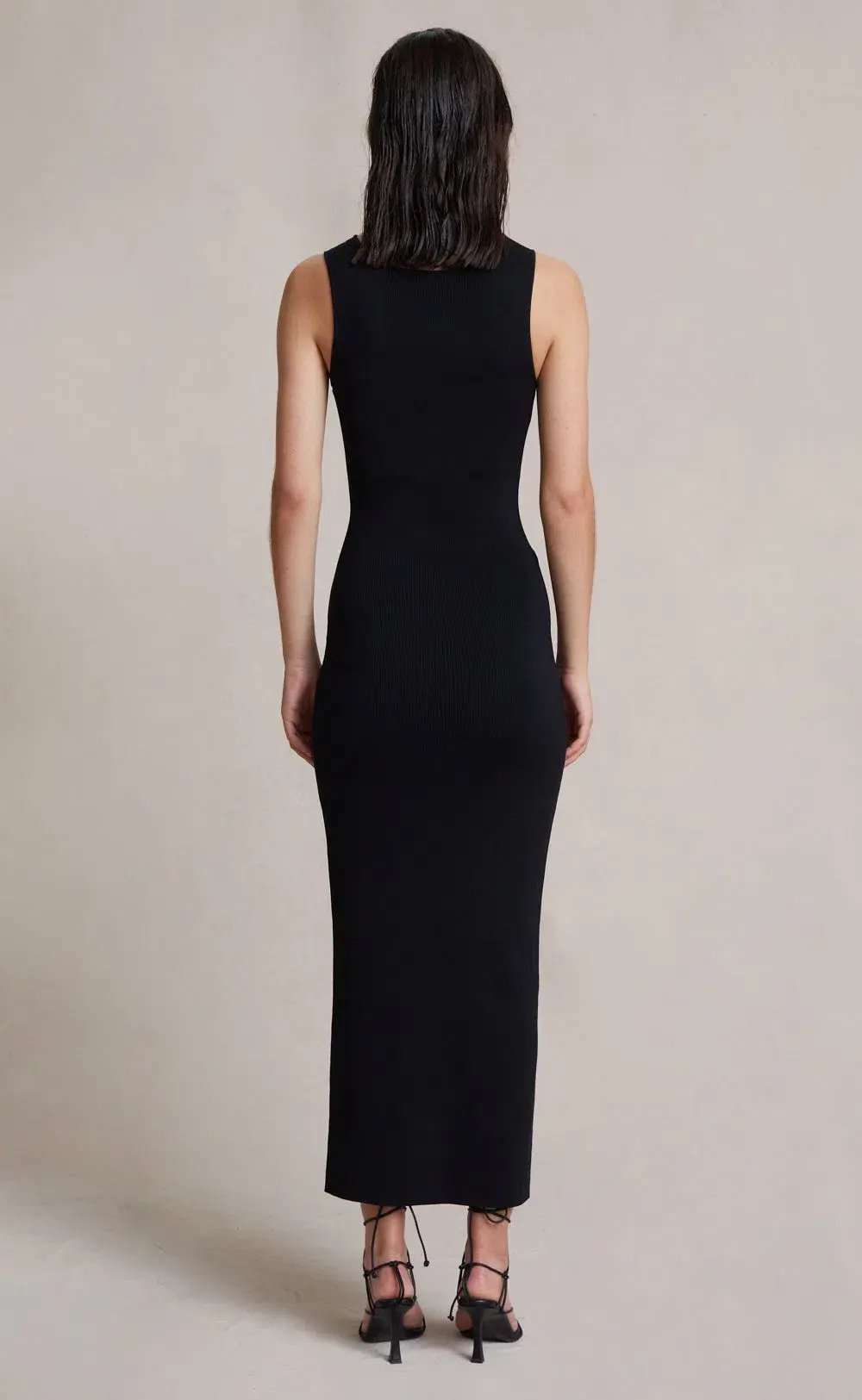 Bec & Bridge Sorbet Summer Midi Dress Black Size 6 photo 4