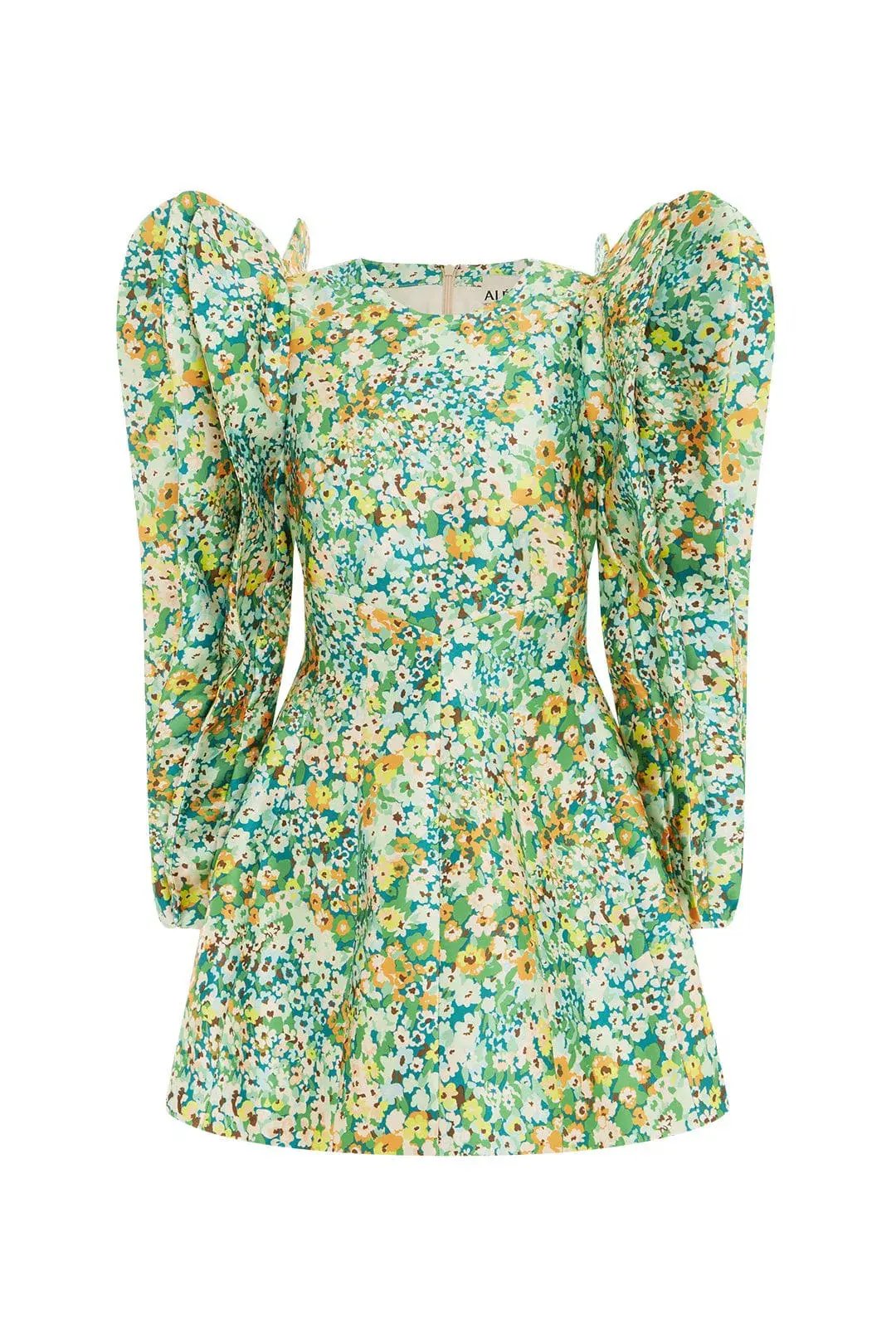 Alemais Francis Petal Mini Dress Floral Size 10 photo 2