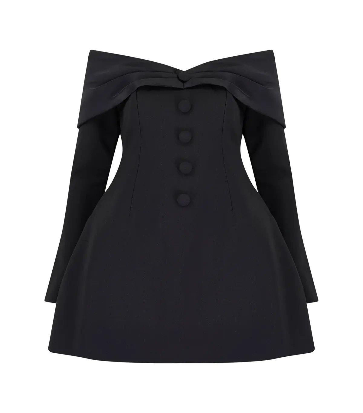 Odd Muse The Ultimate Muse Bow Mini Dress Black Size AU 4 photo 5