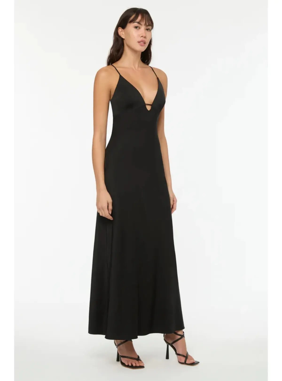 Manning Cartell Time To Shine Slip Dress in Black Size AU 4 photo 2