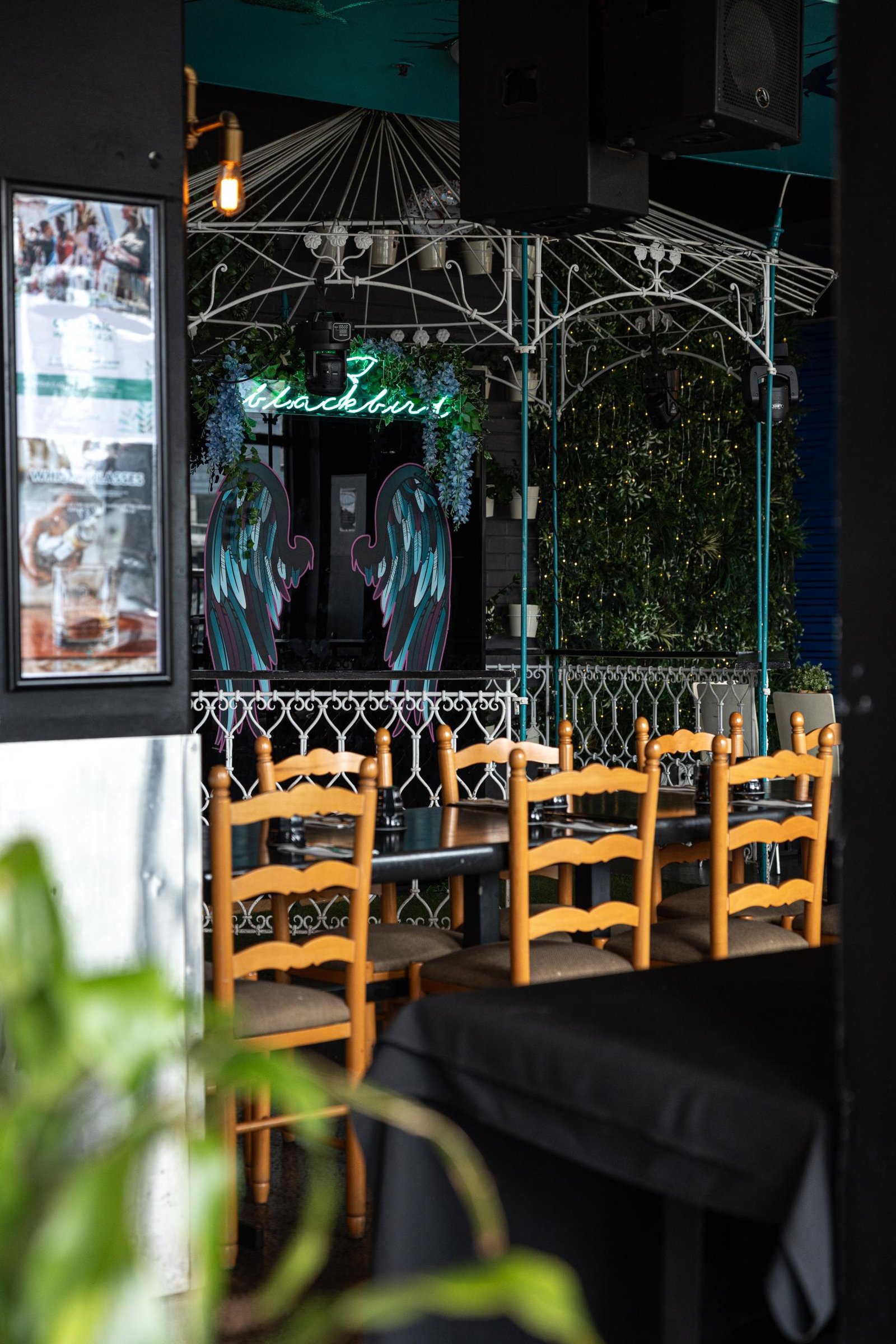 Flower Wall Indoor at Blackbird Cafe photo 7