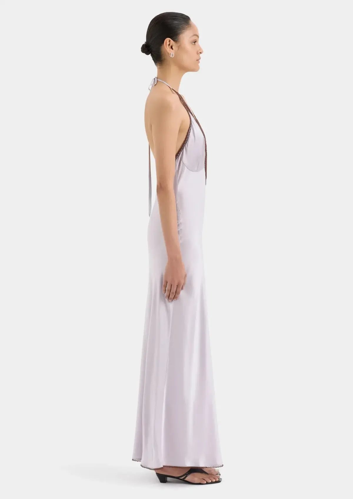 Sir The Label Aries Halter Dress Lilac Size 0/ AU 6 photo 2