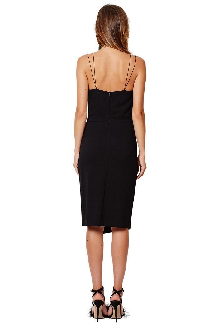 Bec and Bridge plunging neckline midi dress photo 2