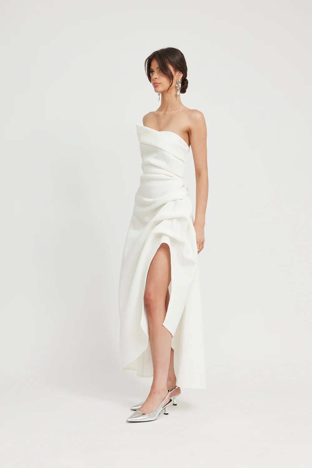 TOJHÀ SAISHA DRESS - IVORY photo 5