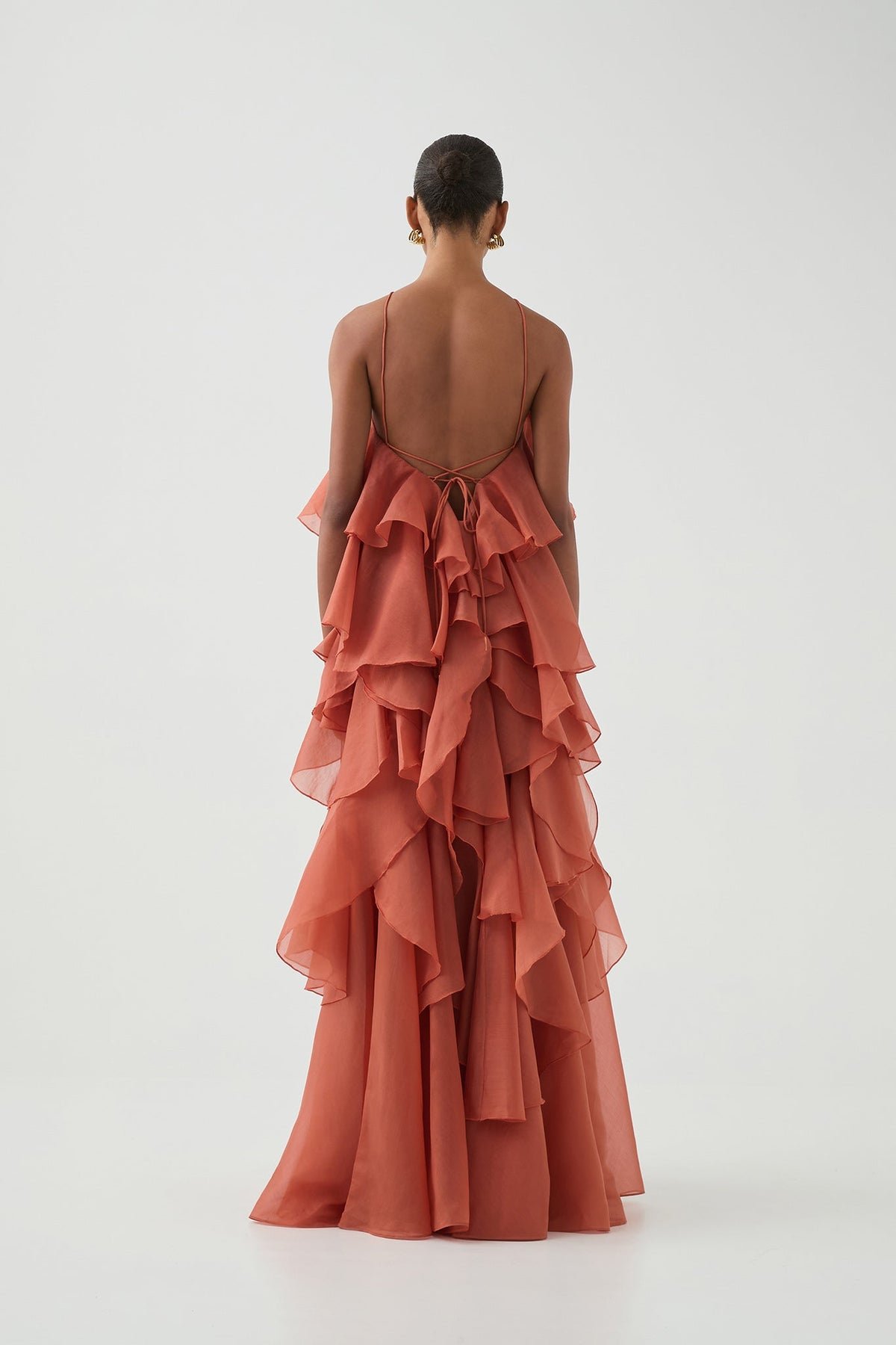 Pandorea Dress in Coral Clay photo 8