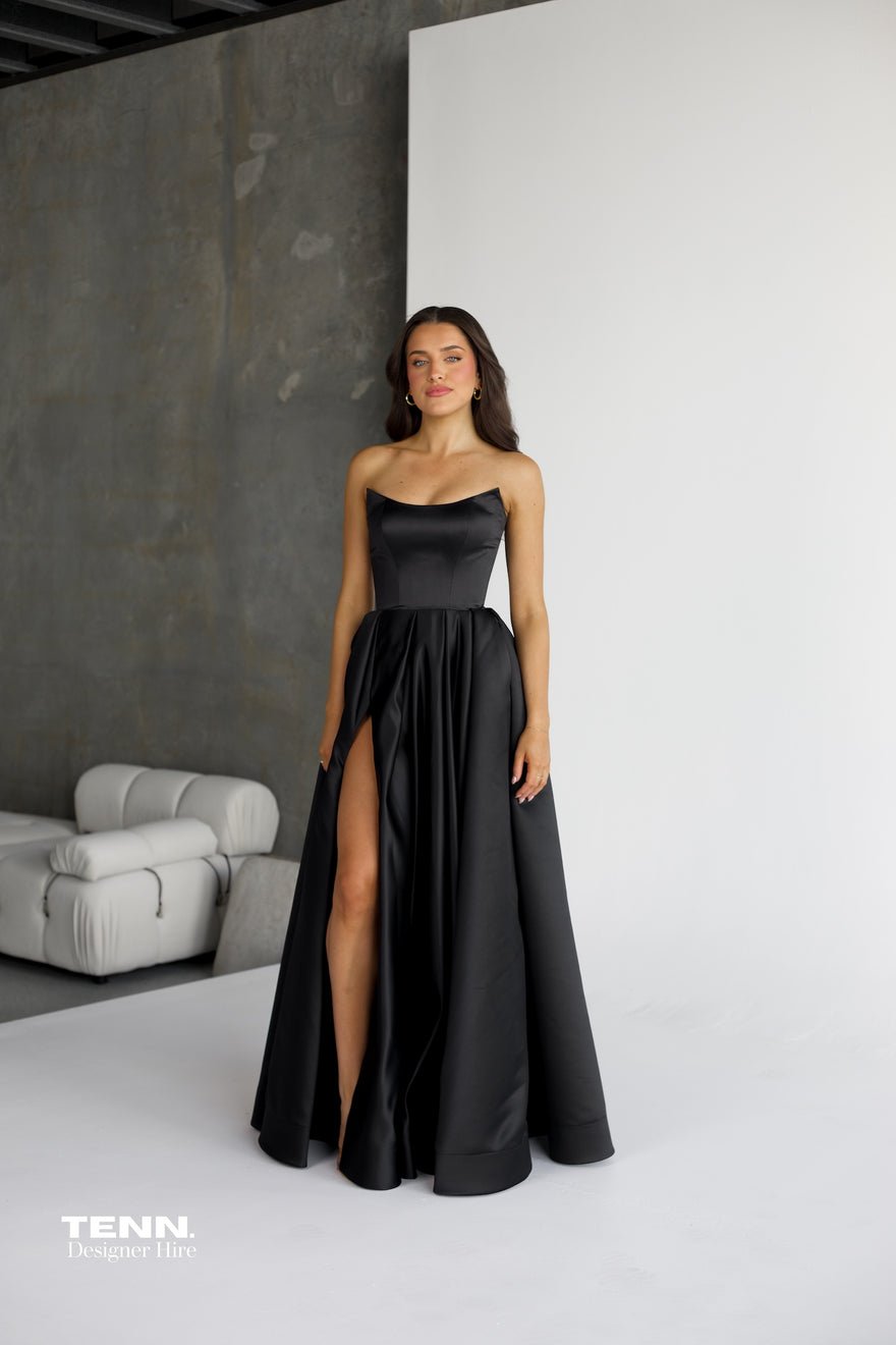 Lia Stublla Alessia Gown - Black photo 2