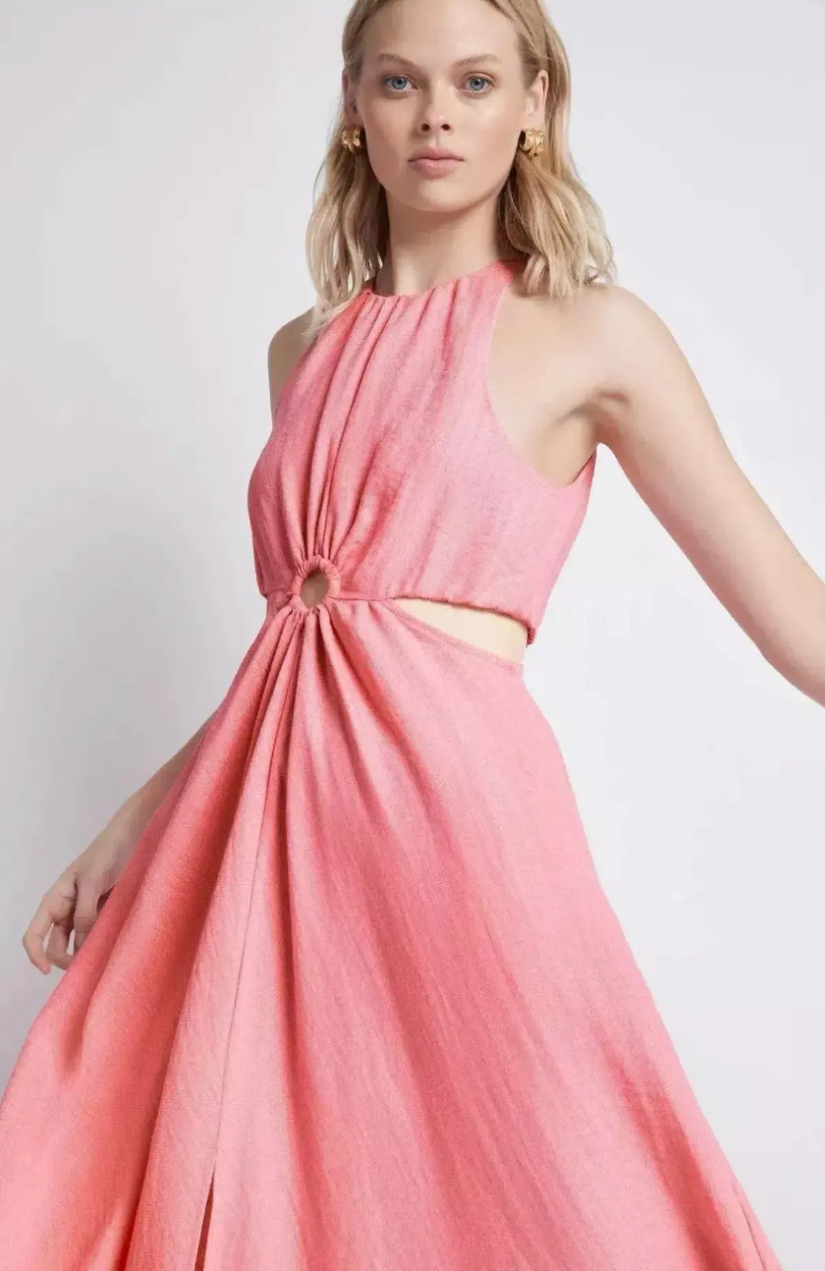 Sheike Gallery Dress Candy Pink Size 6 photo 3